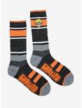 Naruto Striped Crew Socks, , alternate