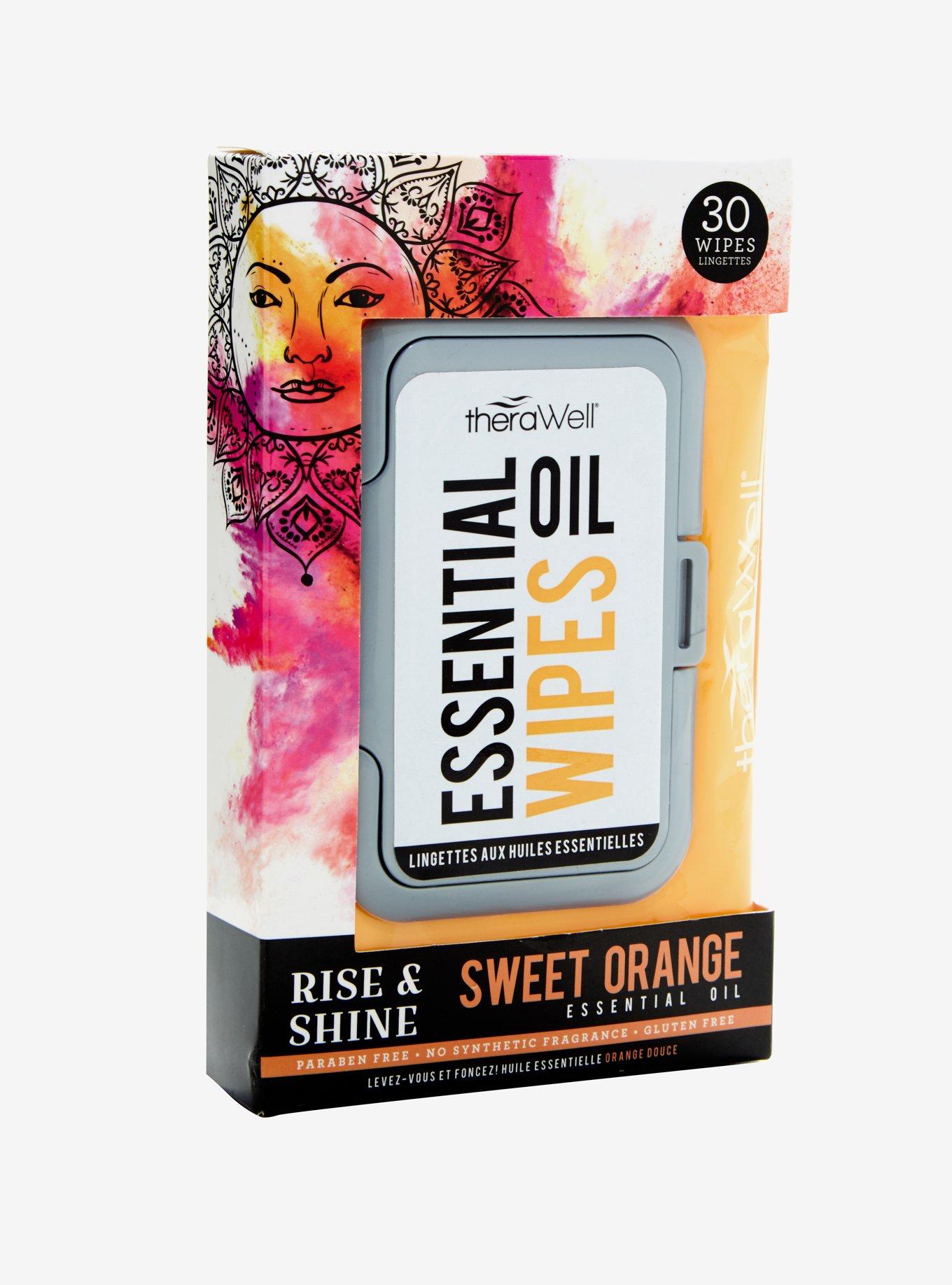 Sweet Orange Essential Oil Wipes, , alternate