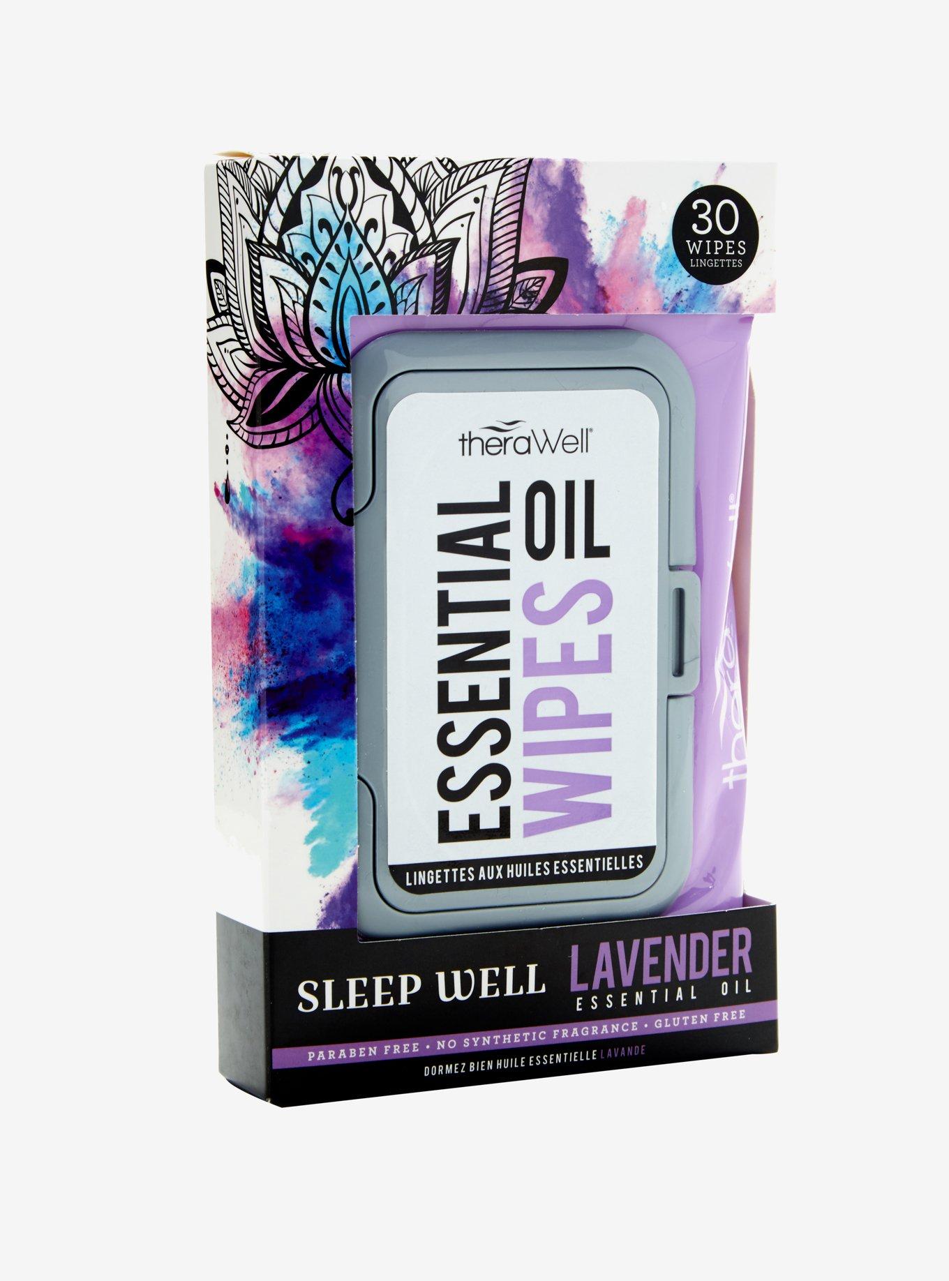 Sleep Well Lavender Essential Oil Wipes, , alternate