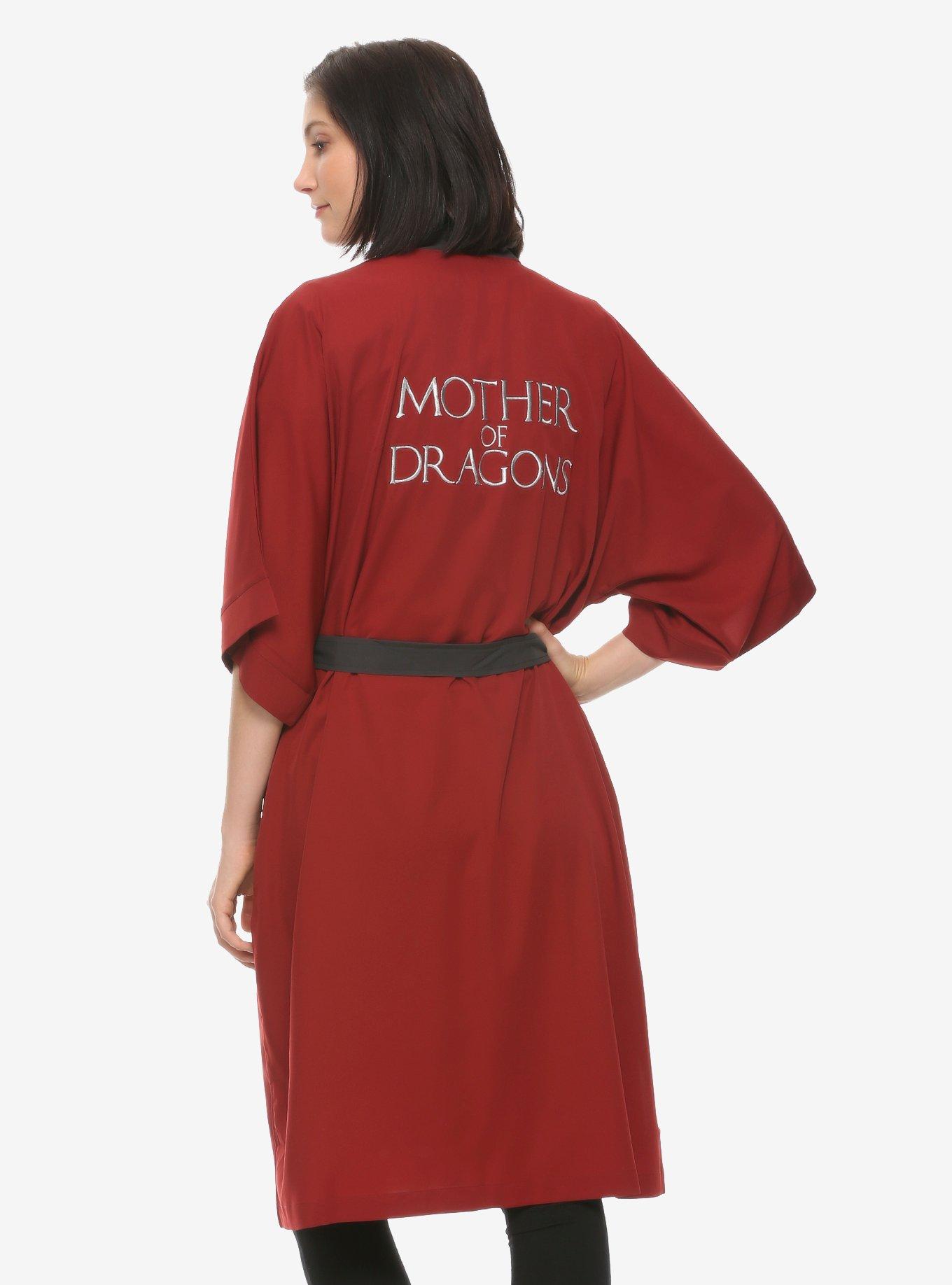Game of Thrones Mother of Dragons Satin Robe - BoxLunch Exclusive, , alternate