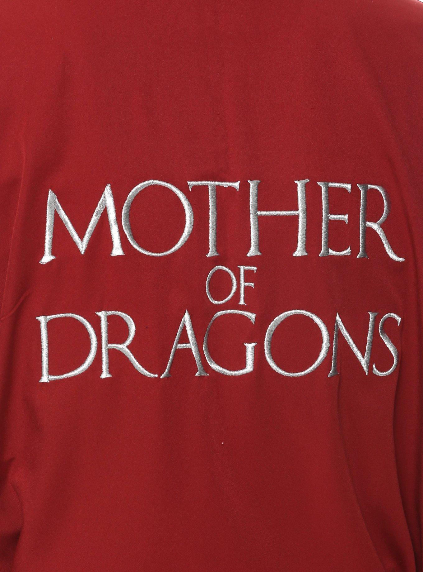 Game of Thrones Mother of Dragons Satin Robe - BoxLunch Exclusive, , alternate