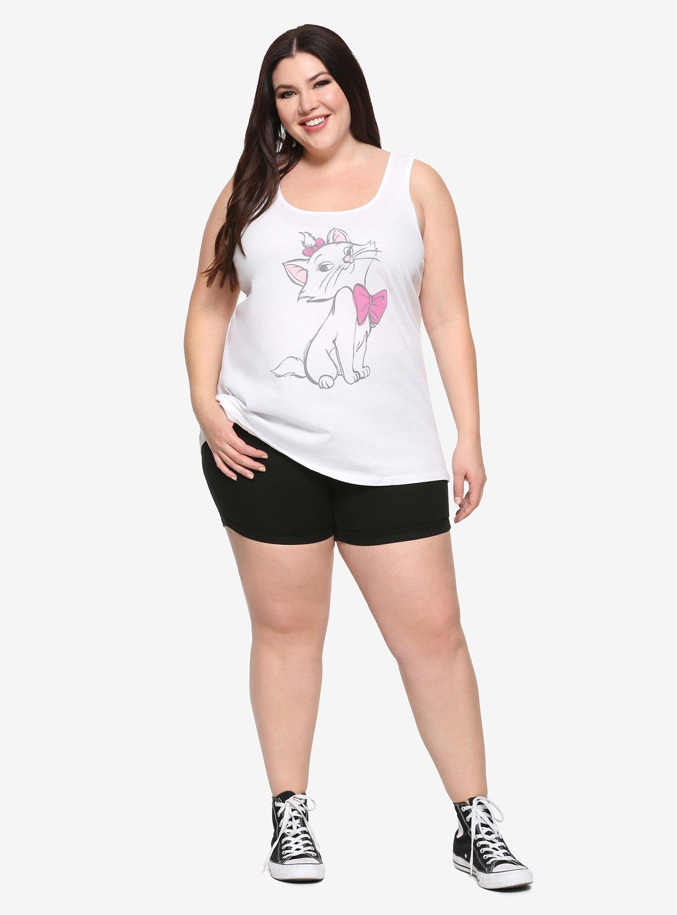 Disney The Aristocats Sassy Marie Girls Tank Top Plus Size, PINK, alternate