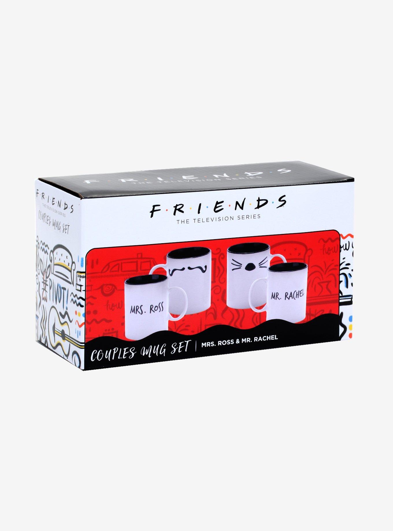 Friends Ross & Rachel Couples Mug Set, , alternate