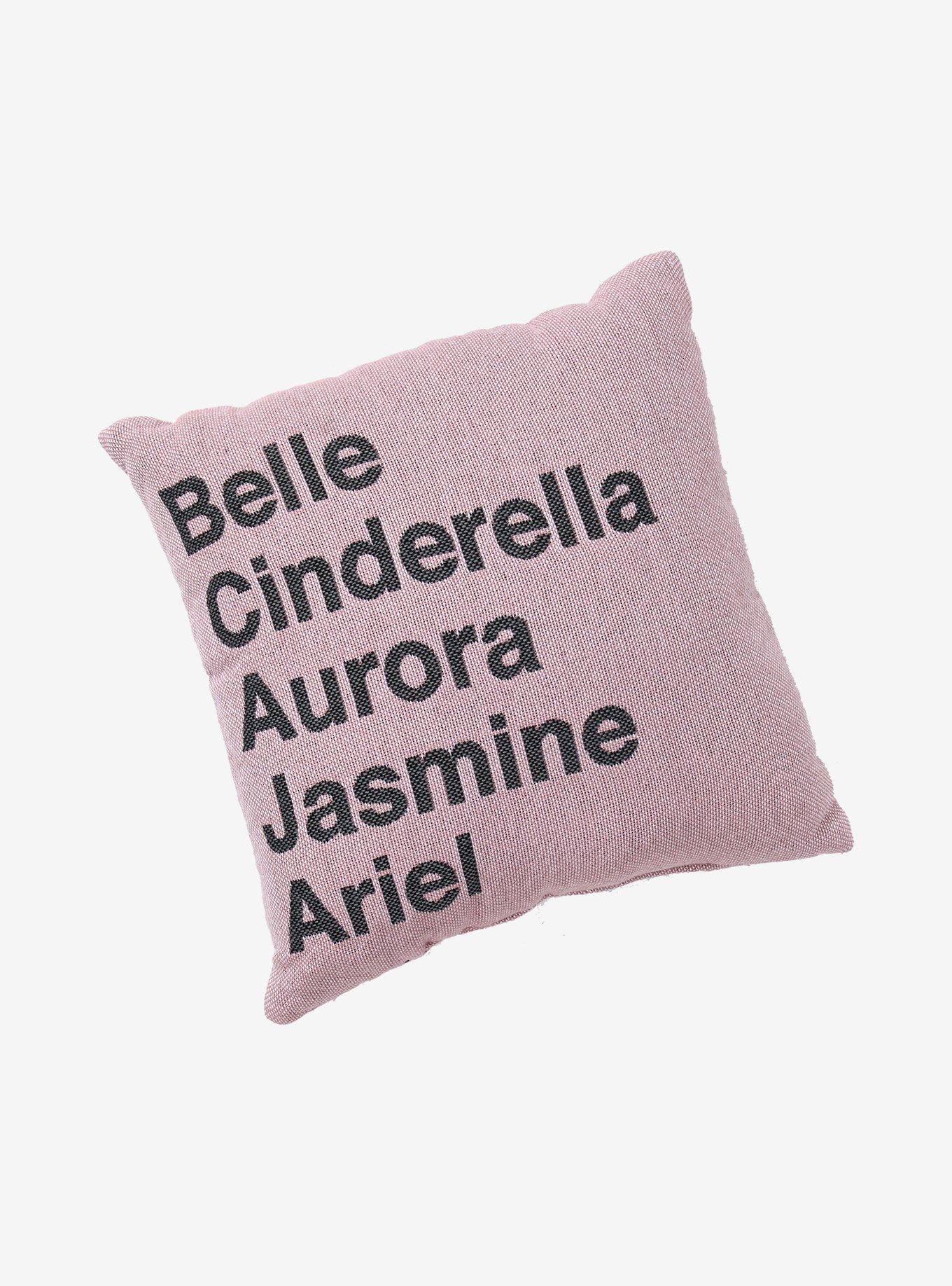 Disney Princess Silhouette Tapestry Pillow, , alternate