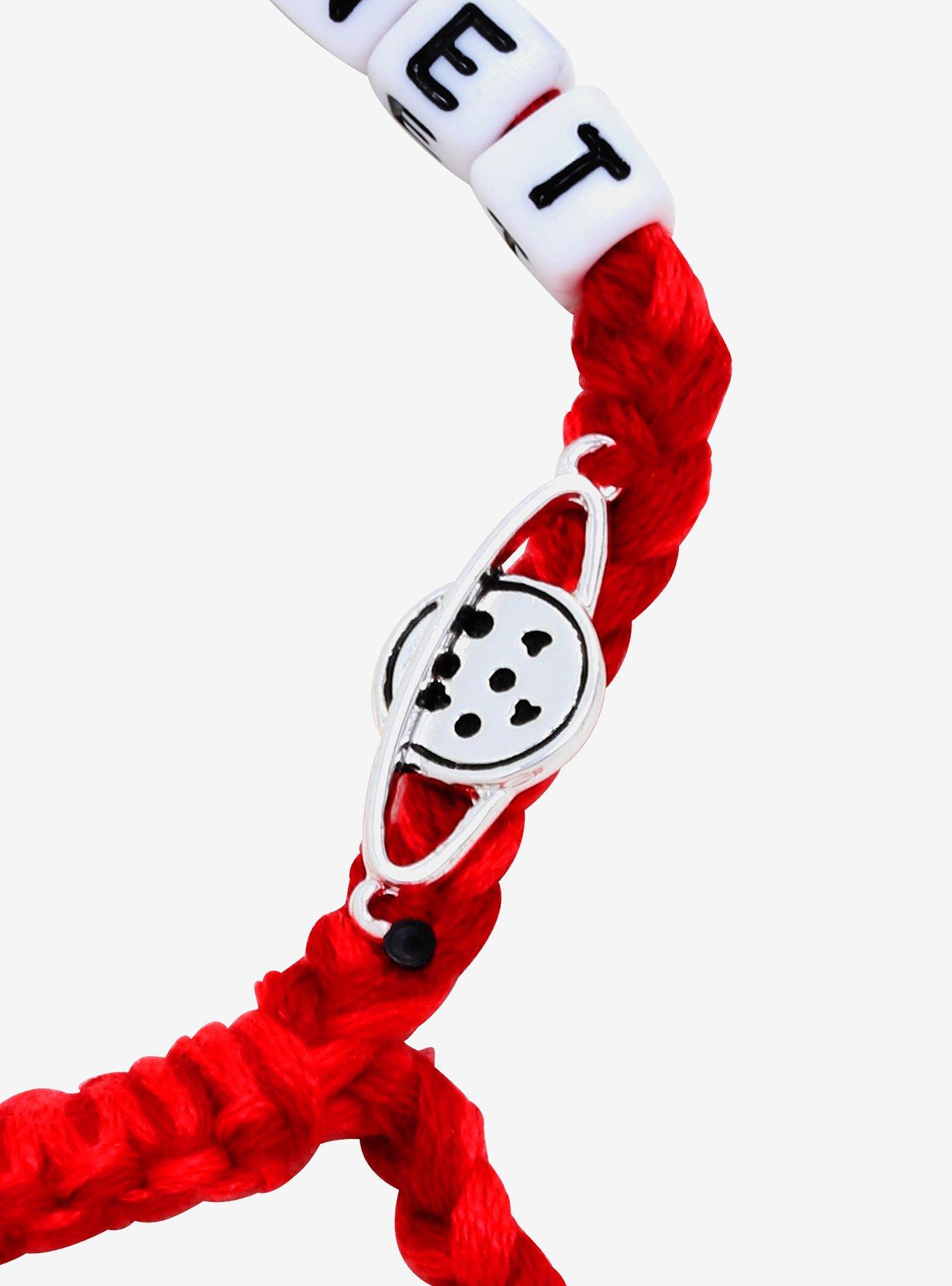 Disney Pixar Toy Story Pizza Planet Letter Bead Bracelet - BoxLunch Exclusive, , alternate