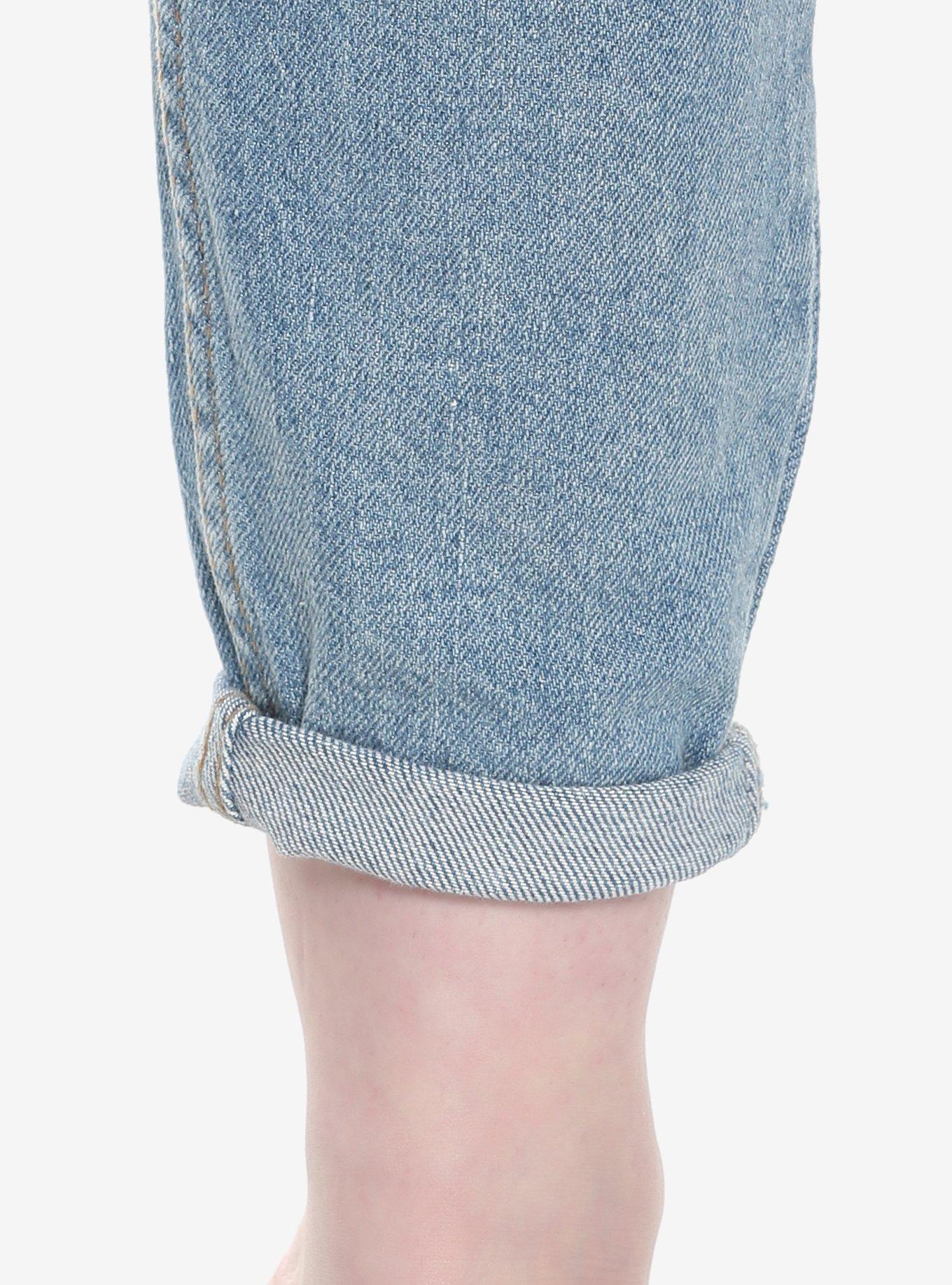 HT Denim Indigo Mom Jeans, INDIGO, alternate