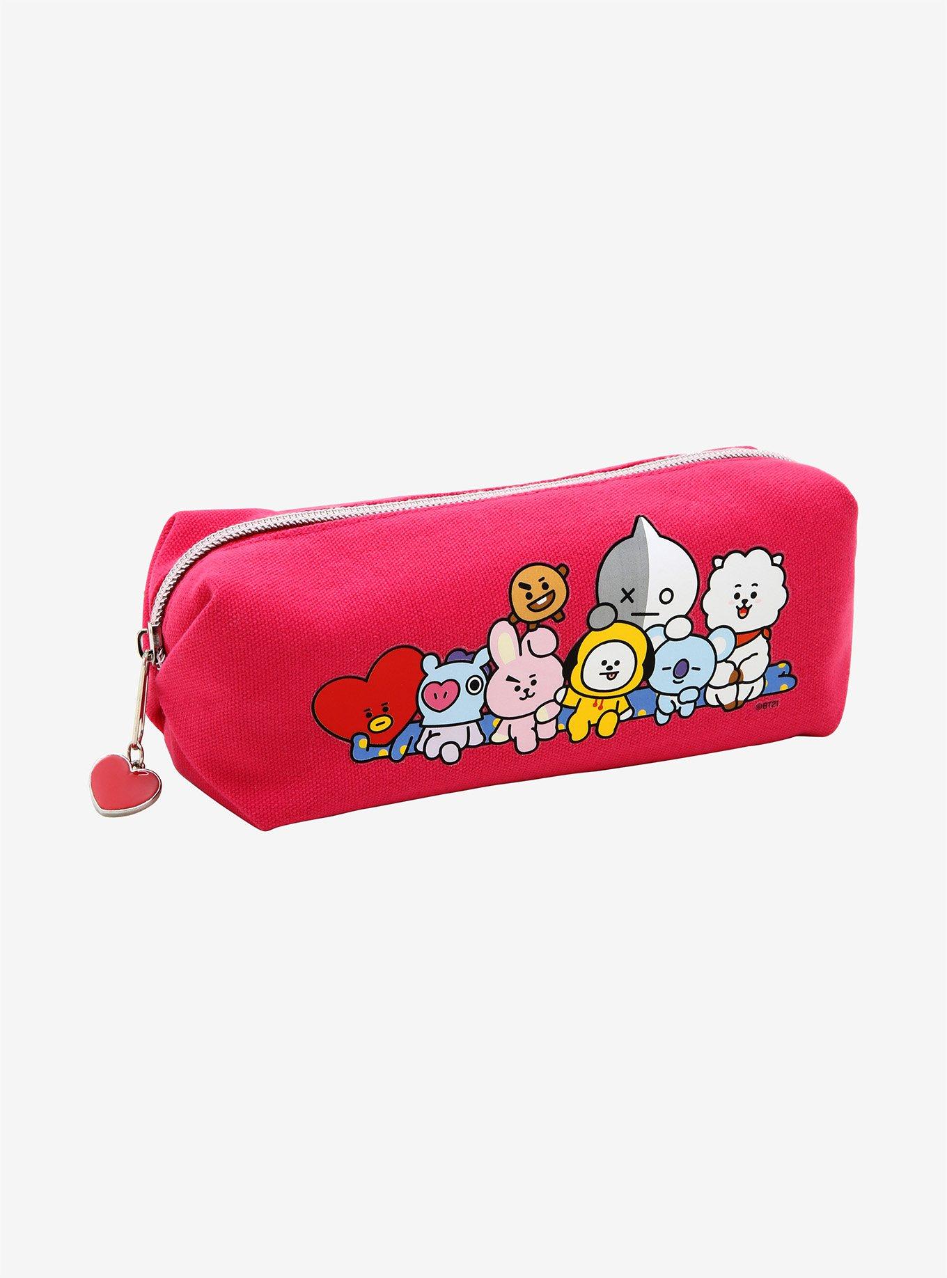 BT21 Group Pencil Pouch, , alternate