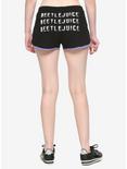 Beetlejuice Sandworm Girls Soft Shorts, BLACK, alternate
