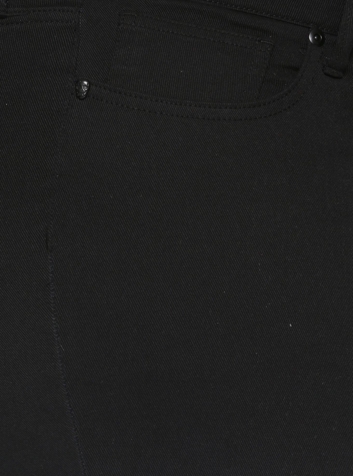 HT Denim Grey Ombre Low-Rise Skinny Jeans Plus Size, GREY, alternate