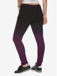 HT Denim Purple Ombre Low-Rise Skinny Jeans, PURPLE, alternate