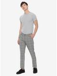 Grey Plaid Pants, PLAID, alternate