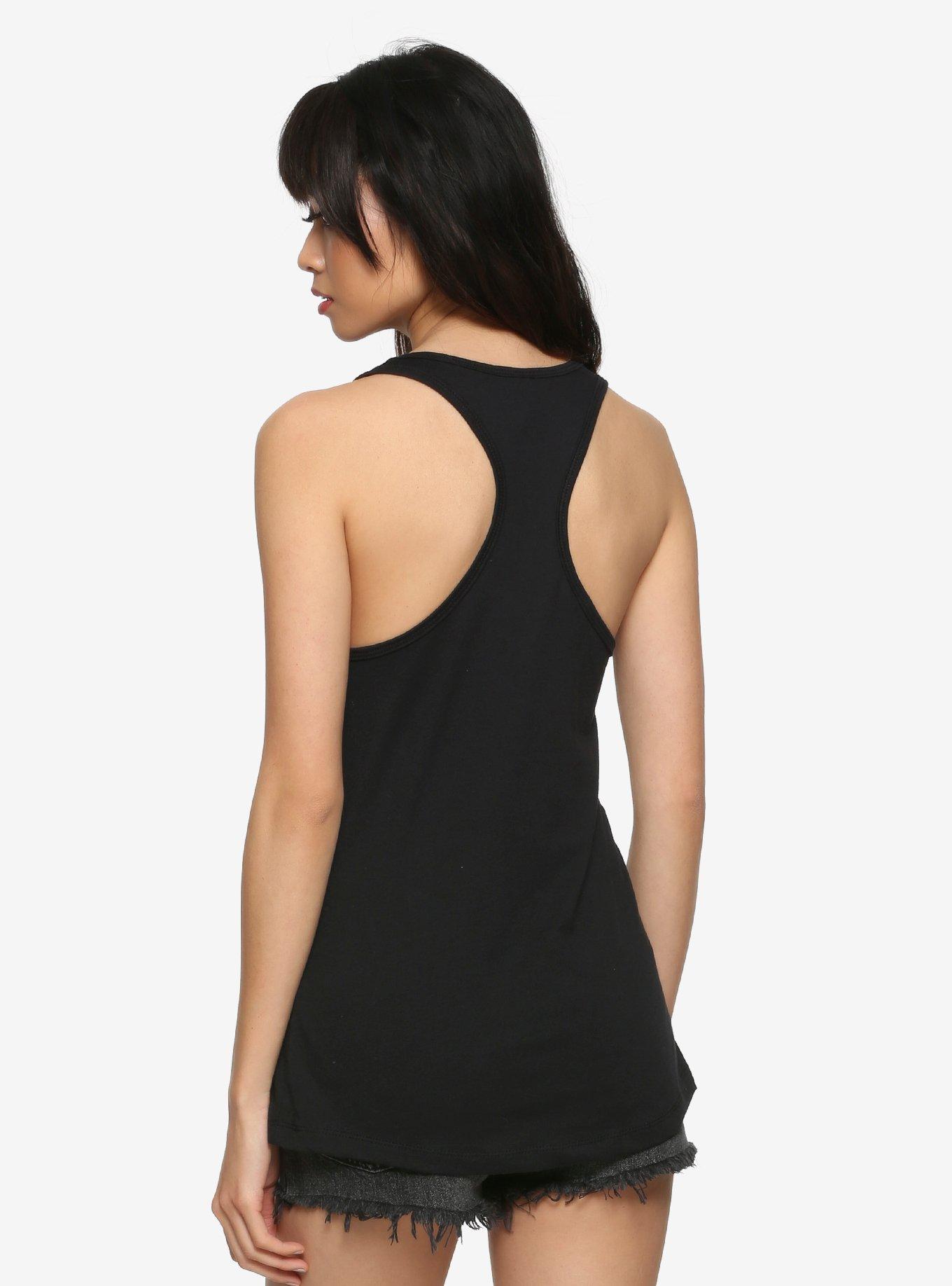 Disney Beauty And The Beast Stained Glass Girls Tank Top, , alternate