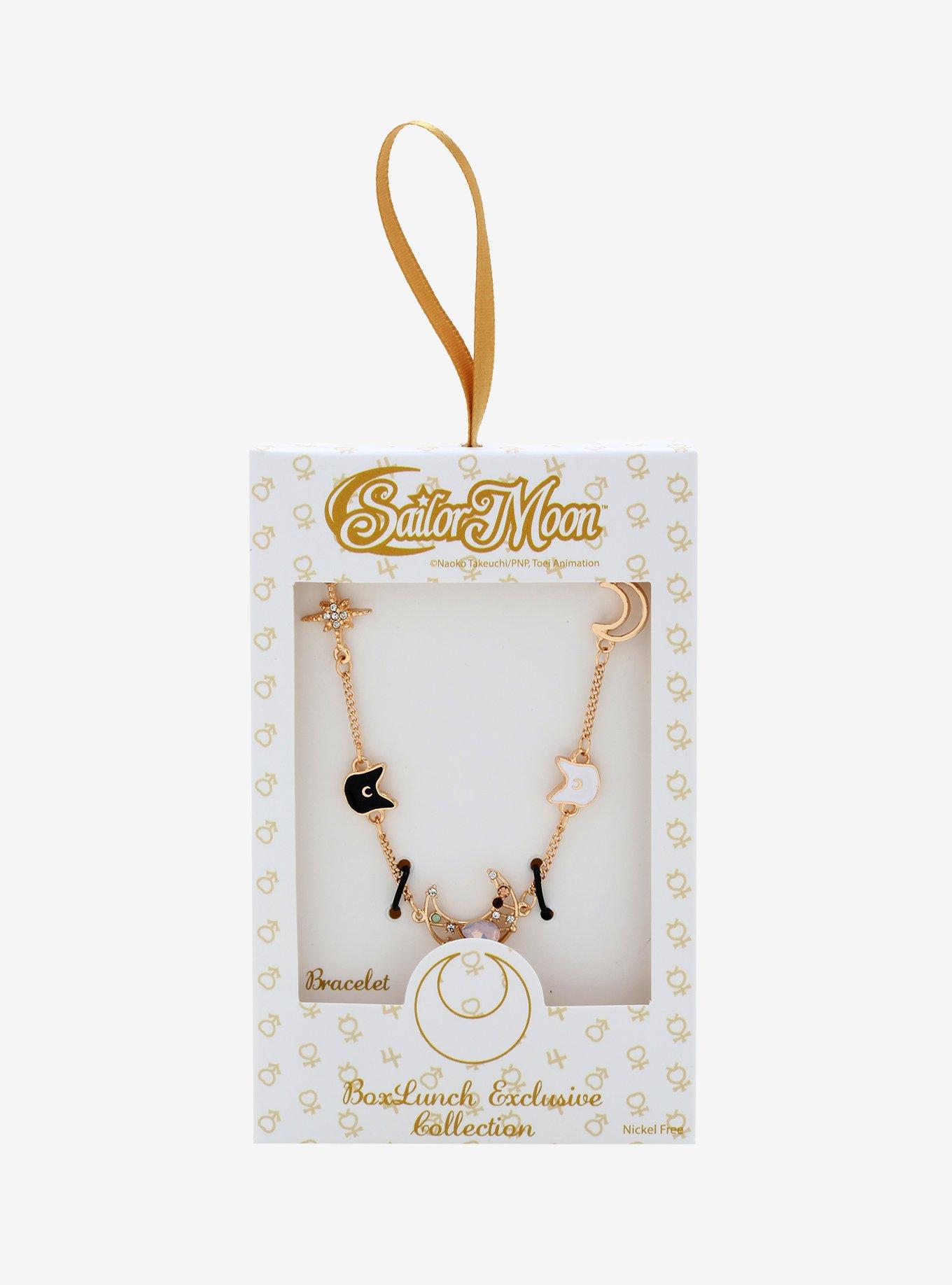 Sailor Moon Icon Charm Bracelet - BoxLunch Exclusive, , alternate