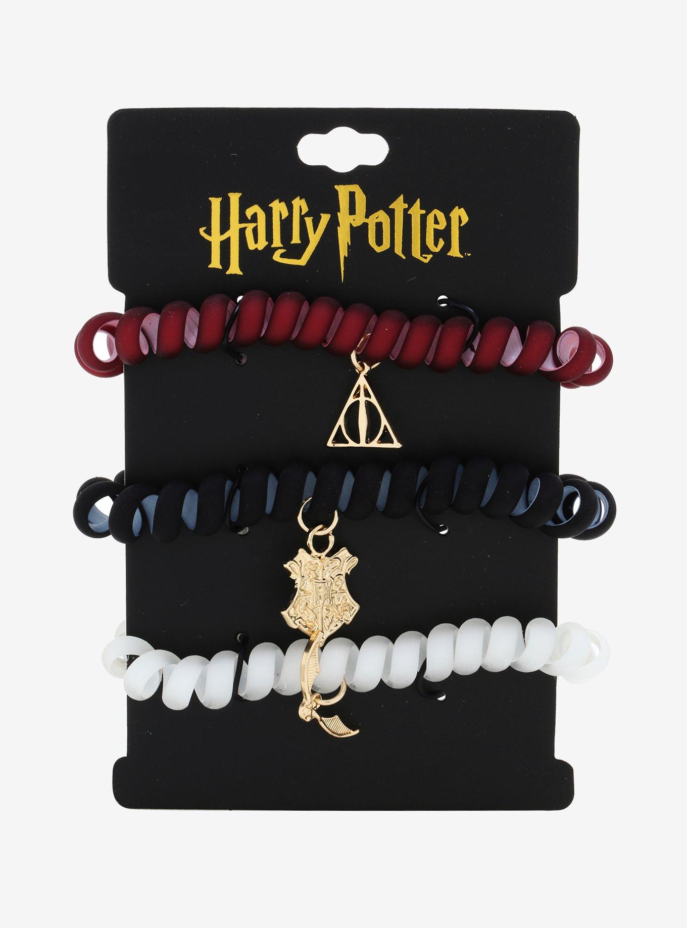 Harry Potter Coil Hair Elastic Set - BoxLunch Exclusive, , alternate