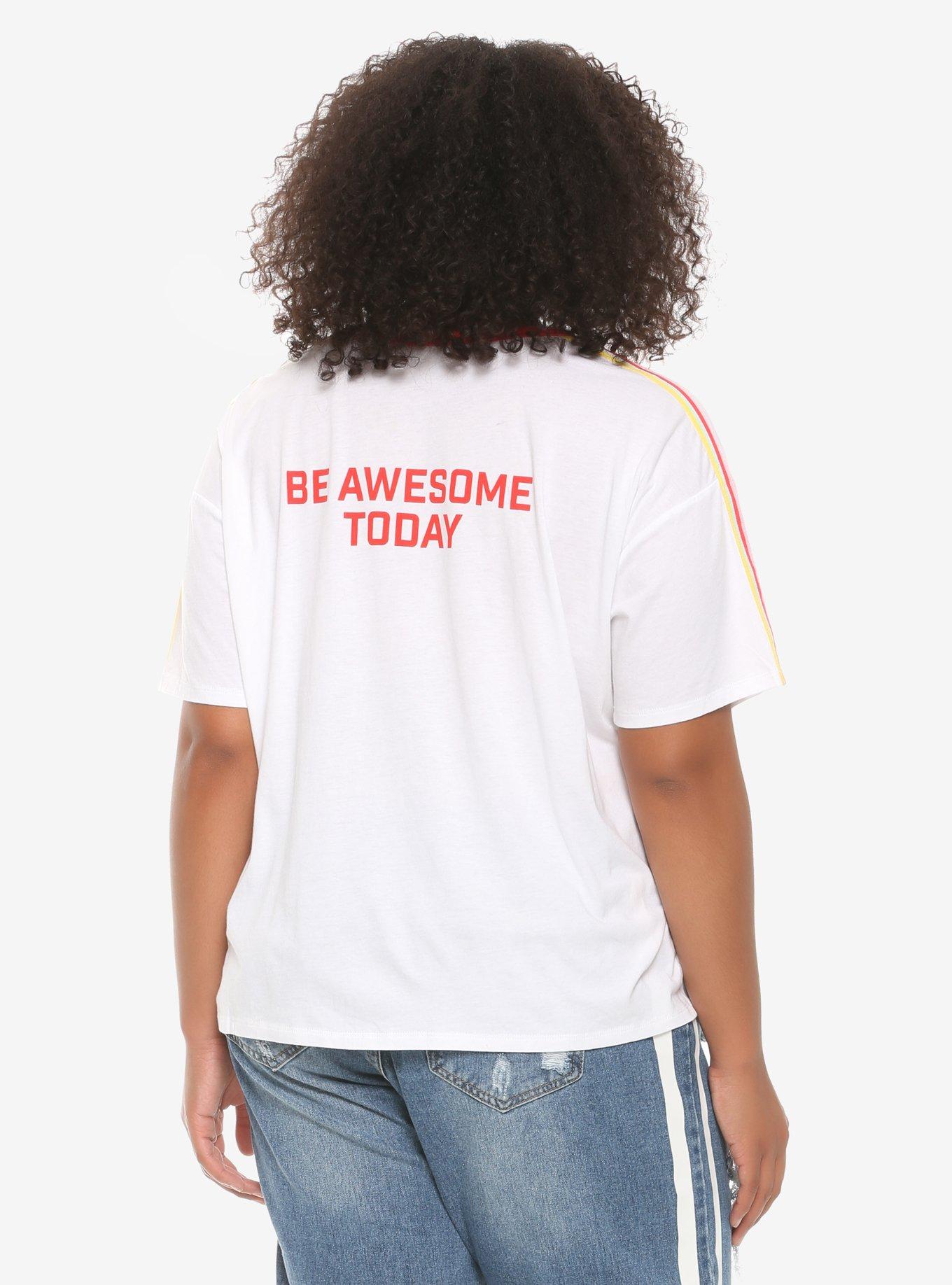 BT21 Group Rainbow Tape Girls T-Shirt Plus Size, , alternate