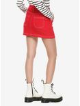 Almost Famous Red Mini Skirt, RED, alternate