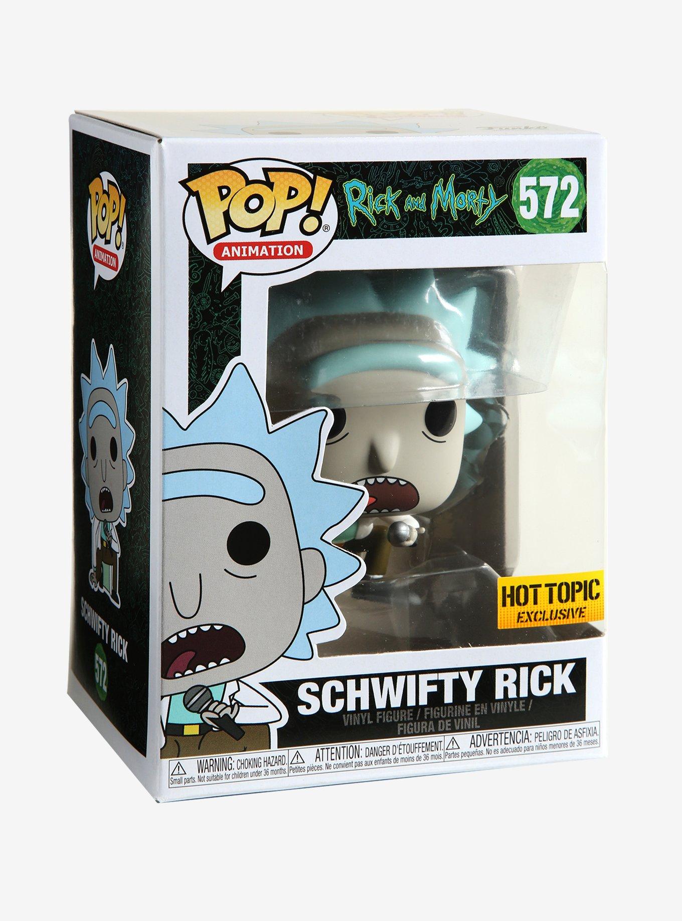 Funko Rick And Morty Pop! Animation Schwifty Rick Vinyl Figure Hot Topic Exclusive, , alternate