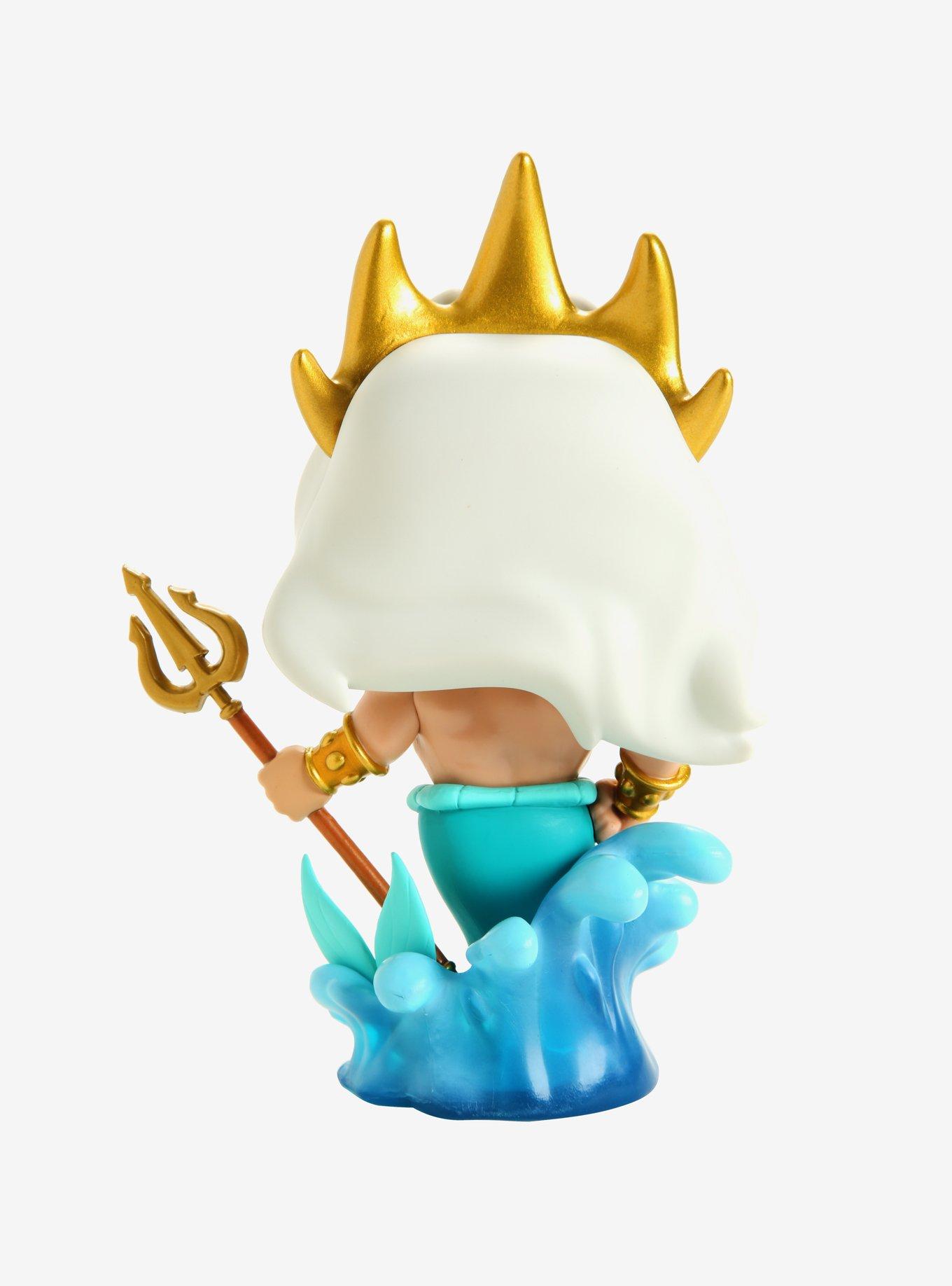 Funko Disney The Little Mermaid Pop! King Triton 6 Inch Vinyl Figure Hot Topic Exclusive, , alternate