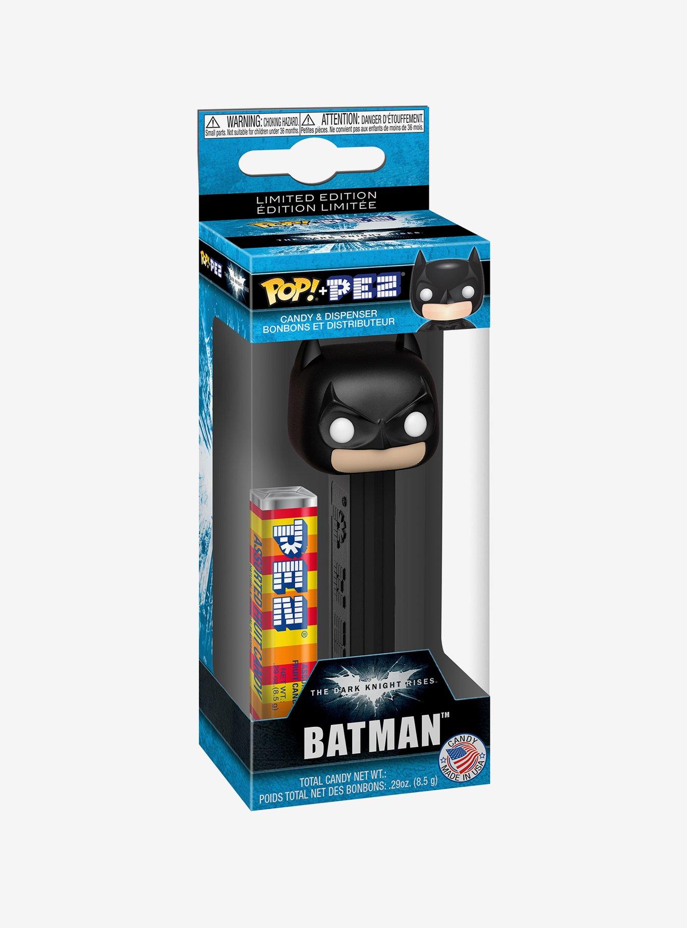Funko Pop! PEZ DC Comics The Dark Knight Rises Batman Candy & Dispenser, , alternate