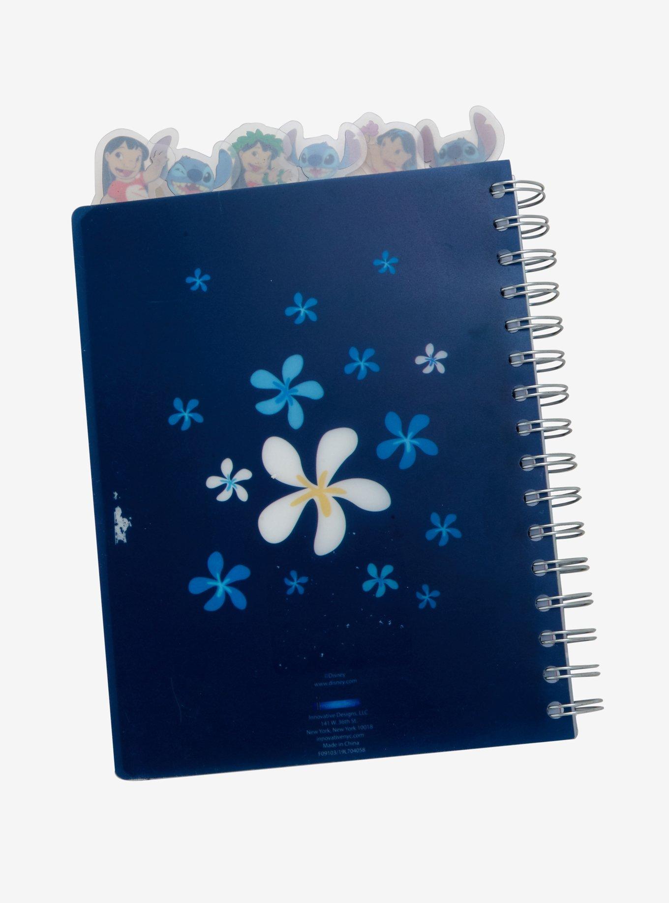 Disney Lilo & Stitch Tabbed Lenticular Journal, , alternate