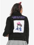 Her Universe Studio Ghibli Kiki's Delivery Service Best Witch Girls Black Denim Jacket, MULTI, alternate