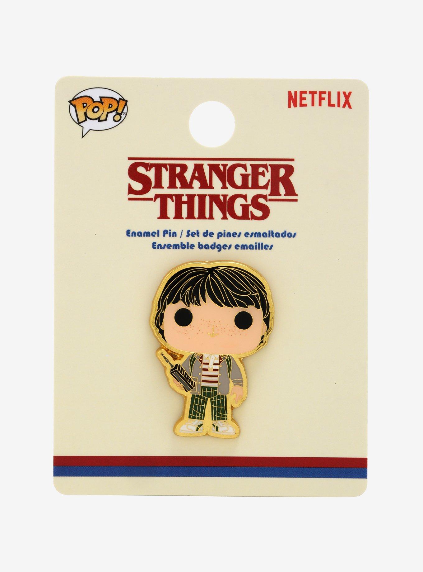 Funko Pop! Stranger Things Mike with Walkie Talkie Enamel Pin, , alternate