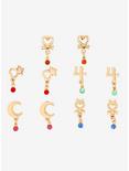 Sailor Moon Sailor Guardian Symbols Stud Earring Set, , alternate
