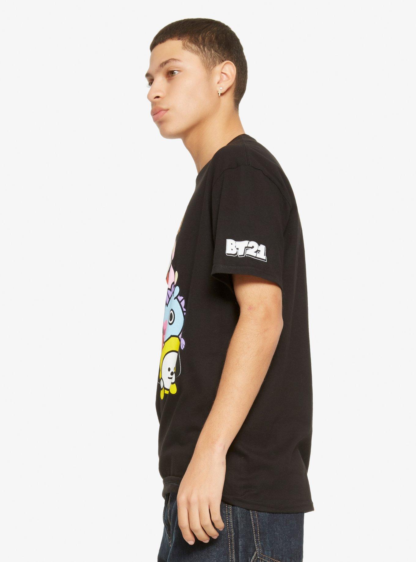 BT21 Cuddle Pile T-Shirt, , alternate