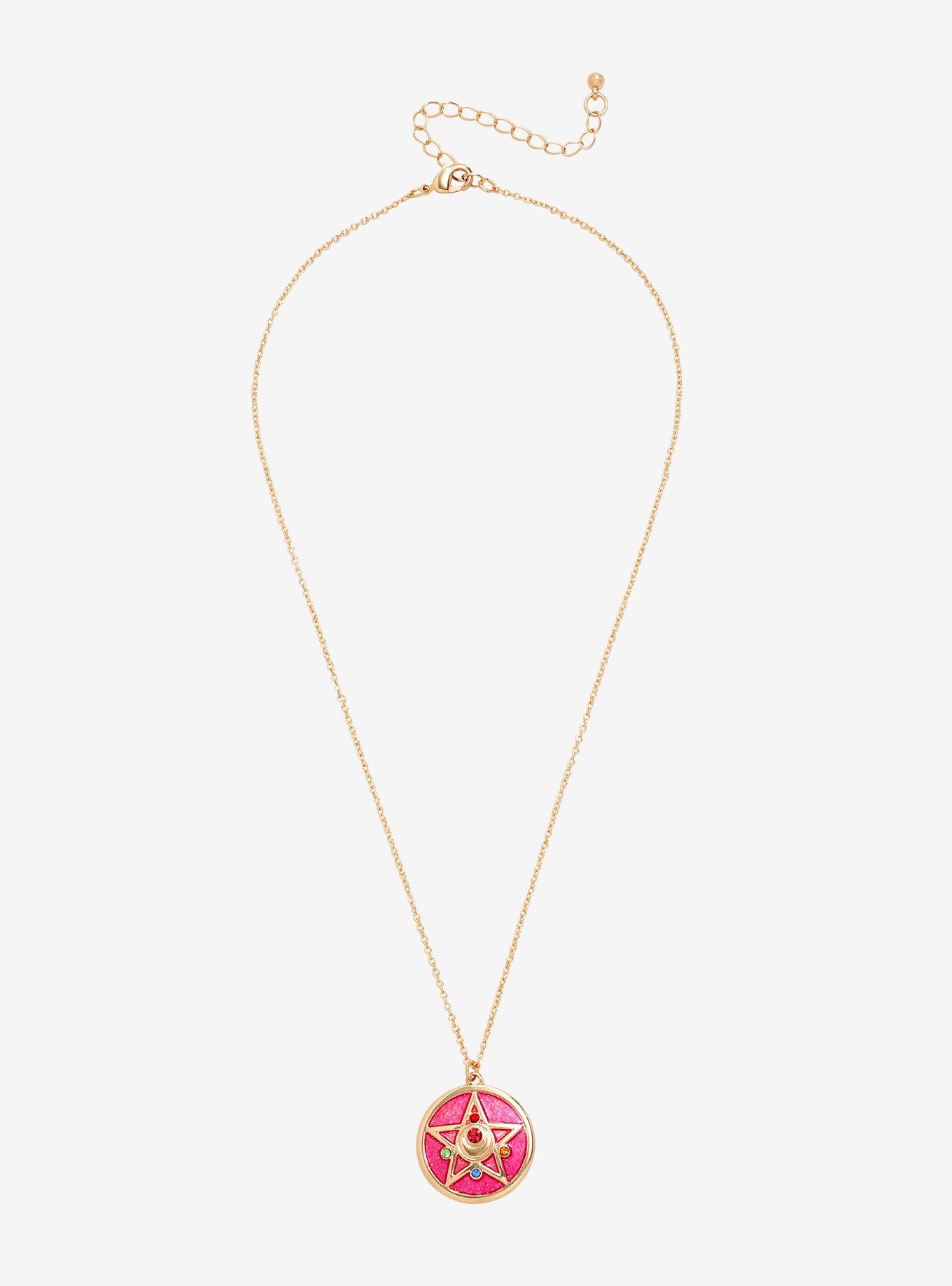 Sailor Moon Glitter Compact Necklace, , alternate
