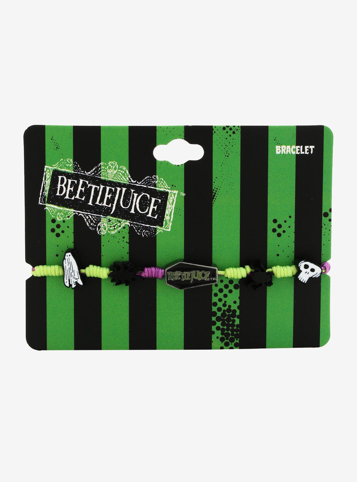 Beetlejuice Icon Cord Bracelet, , alternate