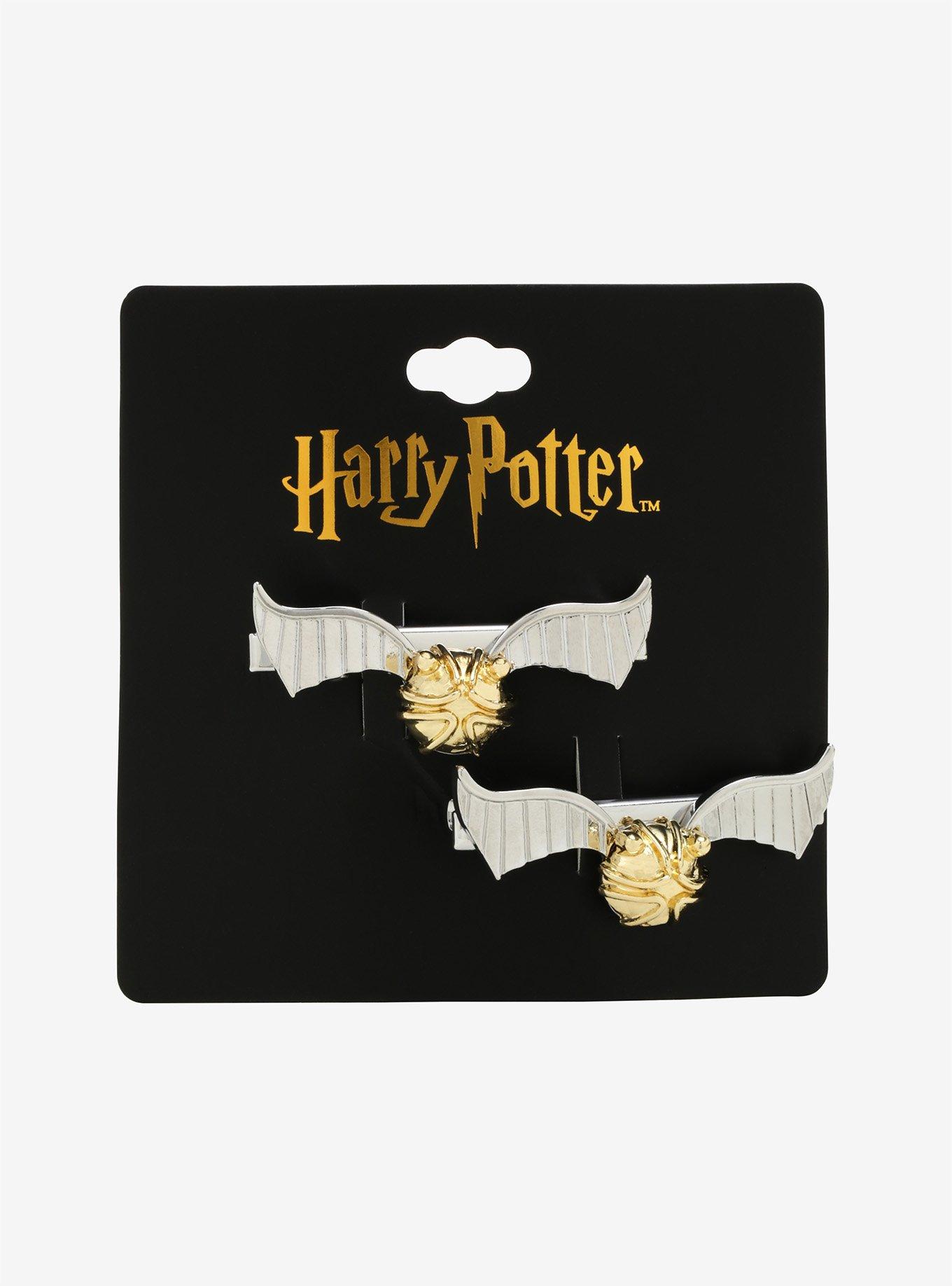Harry Potter Golden Snitch Hair Clips, , alternate