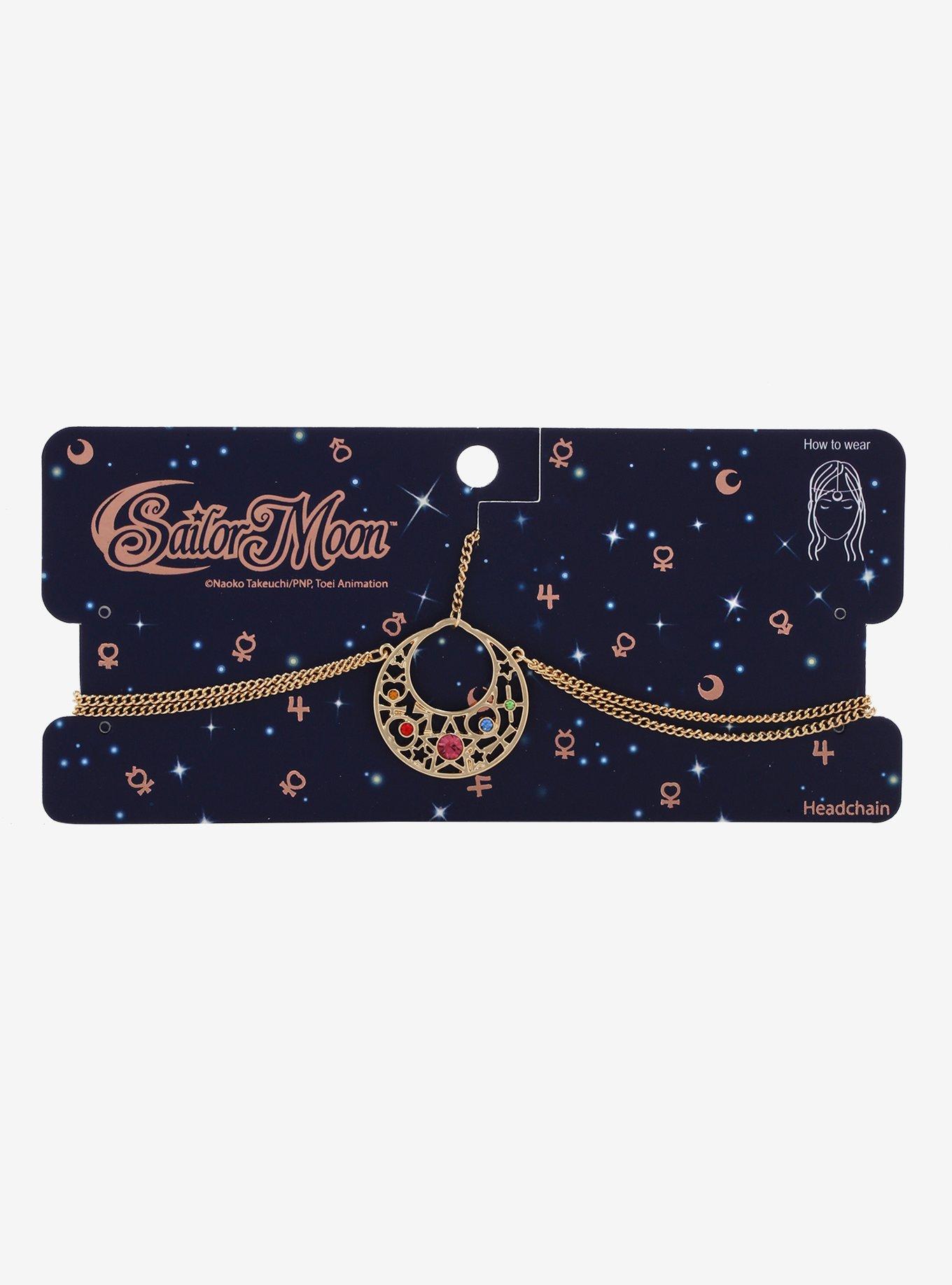 Sailor Moon Crescent Moon Head Chain, , alternate