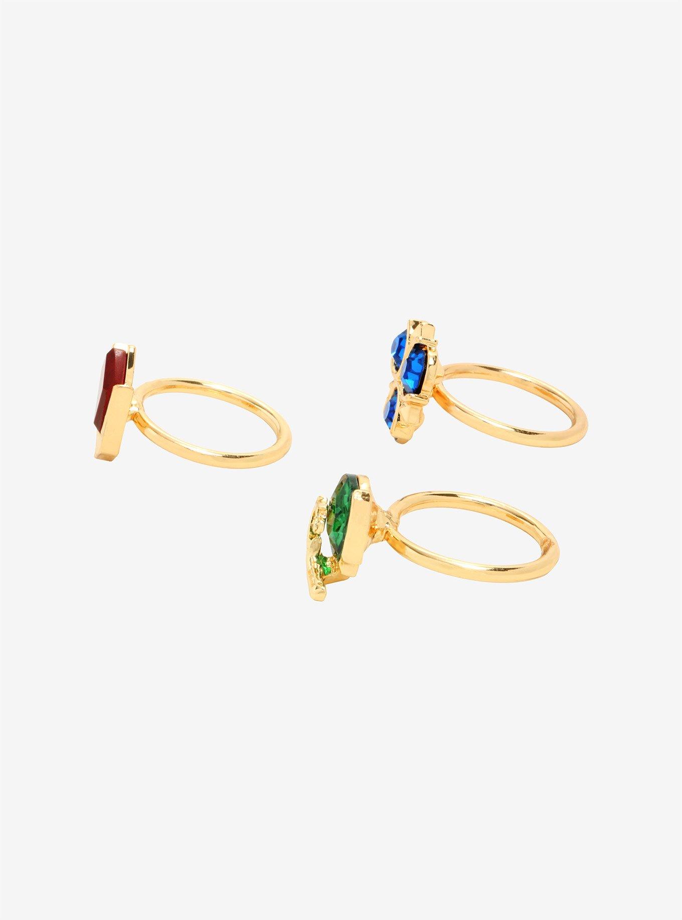 The Legend Of Zelda Spiritual Stones Ring Set, , alternate