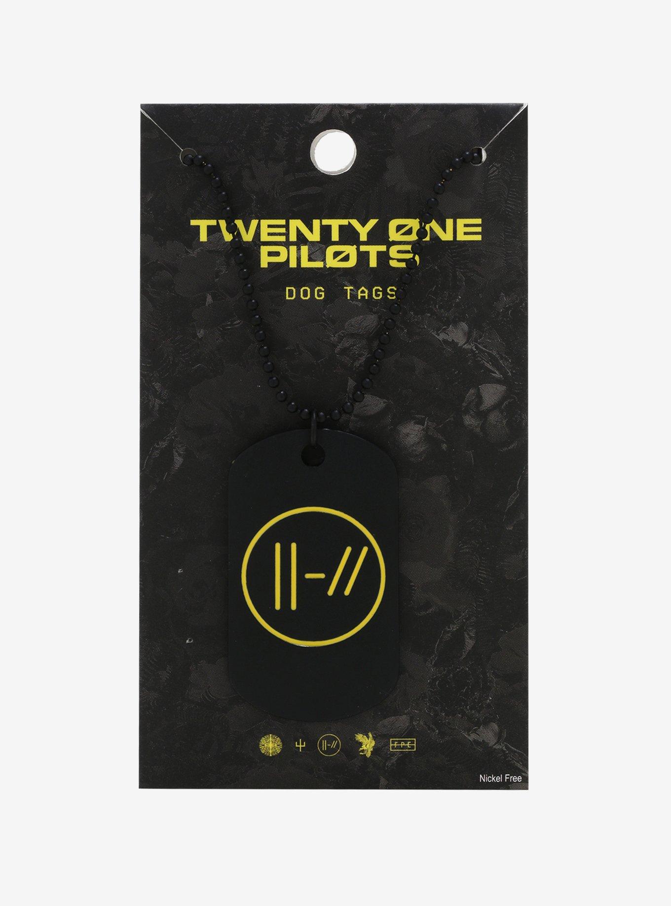 Twenty One Pilots Dog Tag Necklace, , alternate