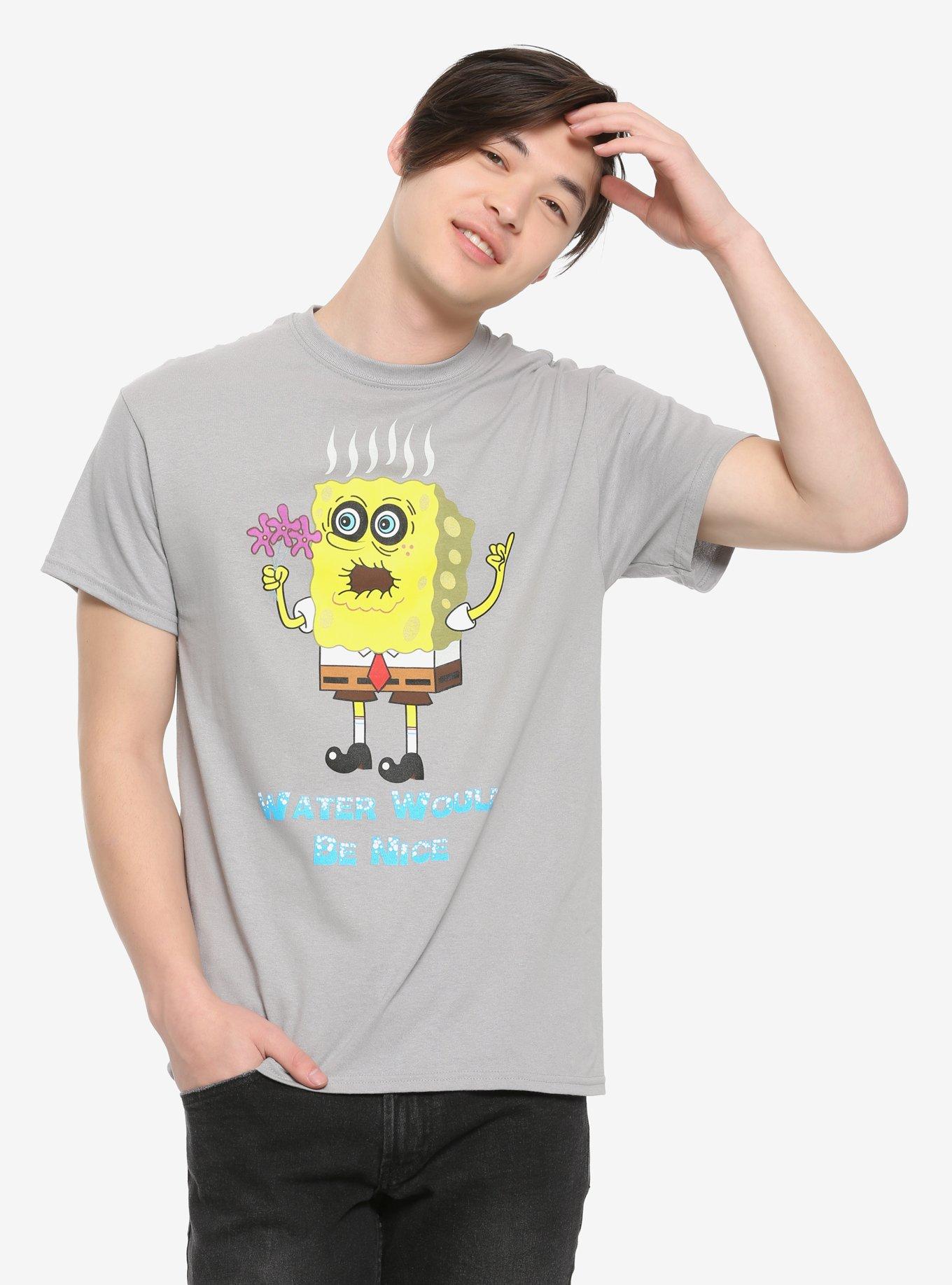 SpongeBob SquarePants Water Would Be Nice T-Shirt, , alternate