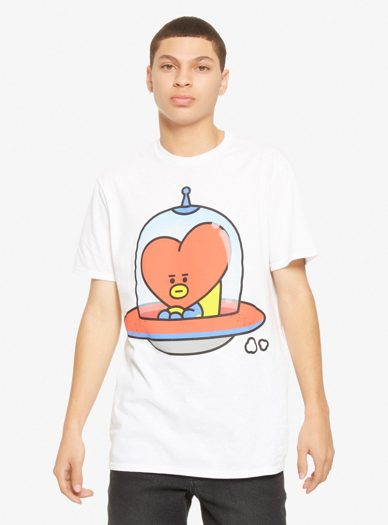 BT21 Tata Spaceship T-Shirt, MULTI, alternate