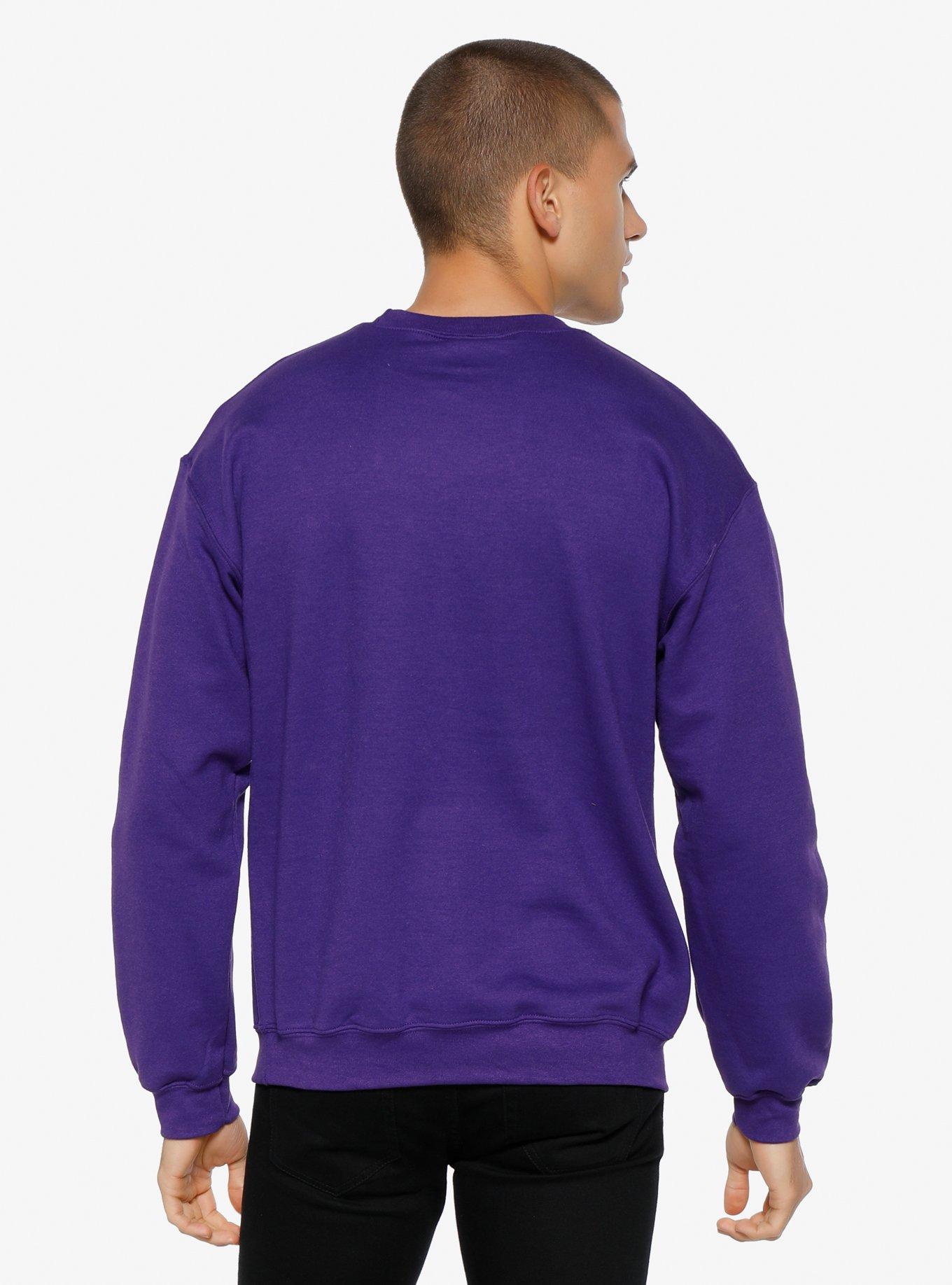 Taco Bell Purple Crewneck - BoxLunch Exclusive, , alternate