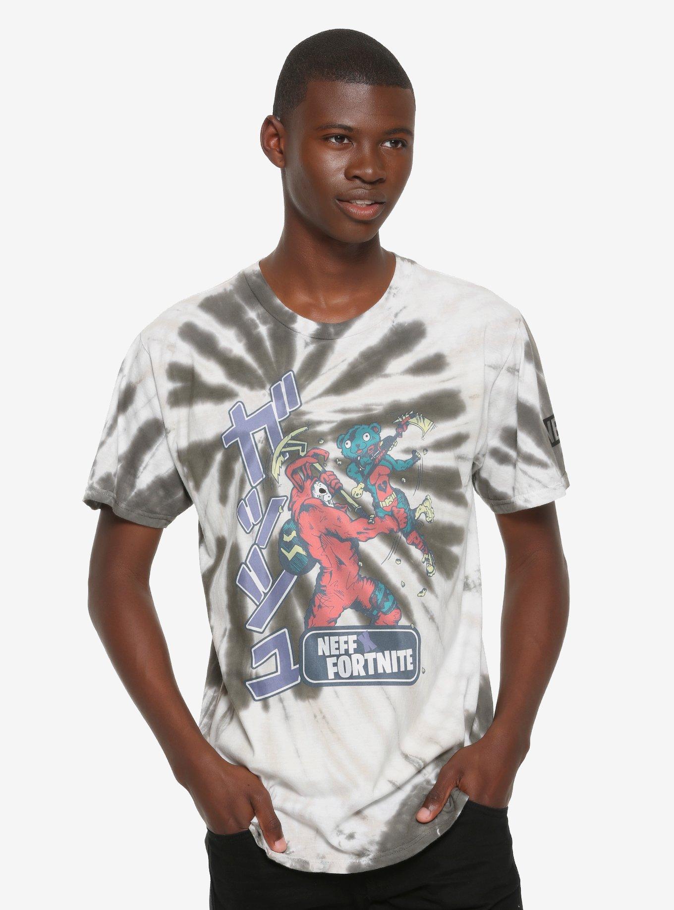 Fortnite X Neff Manga Battle Tie-Dye T-Shirt, , alternate