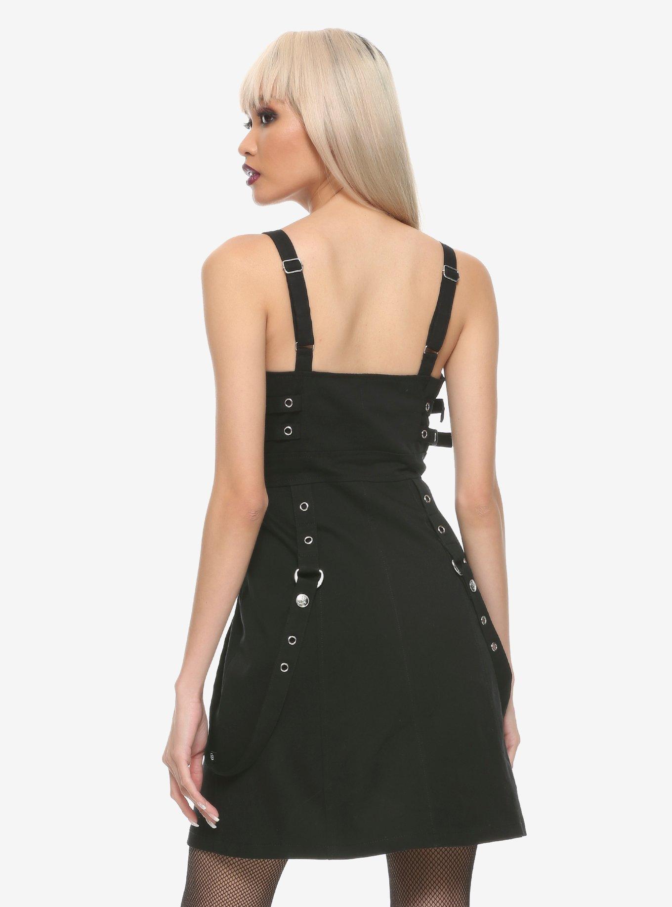 Royal Bones By Tripp Black Bondage Dress, , alternate