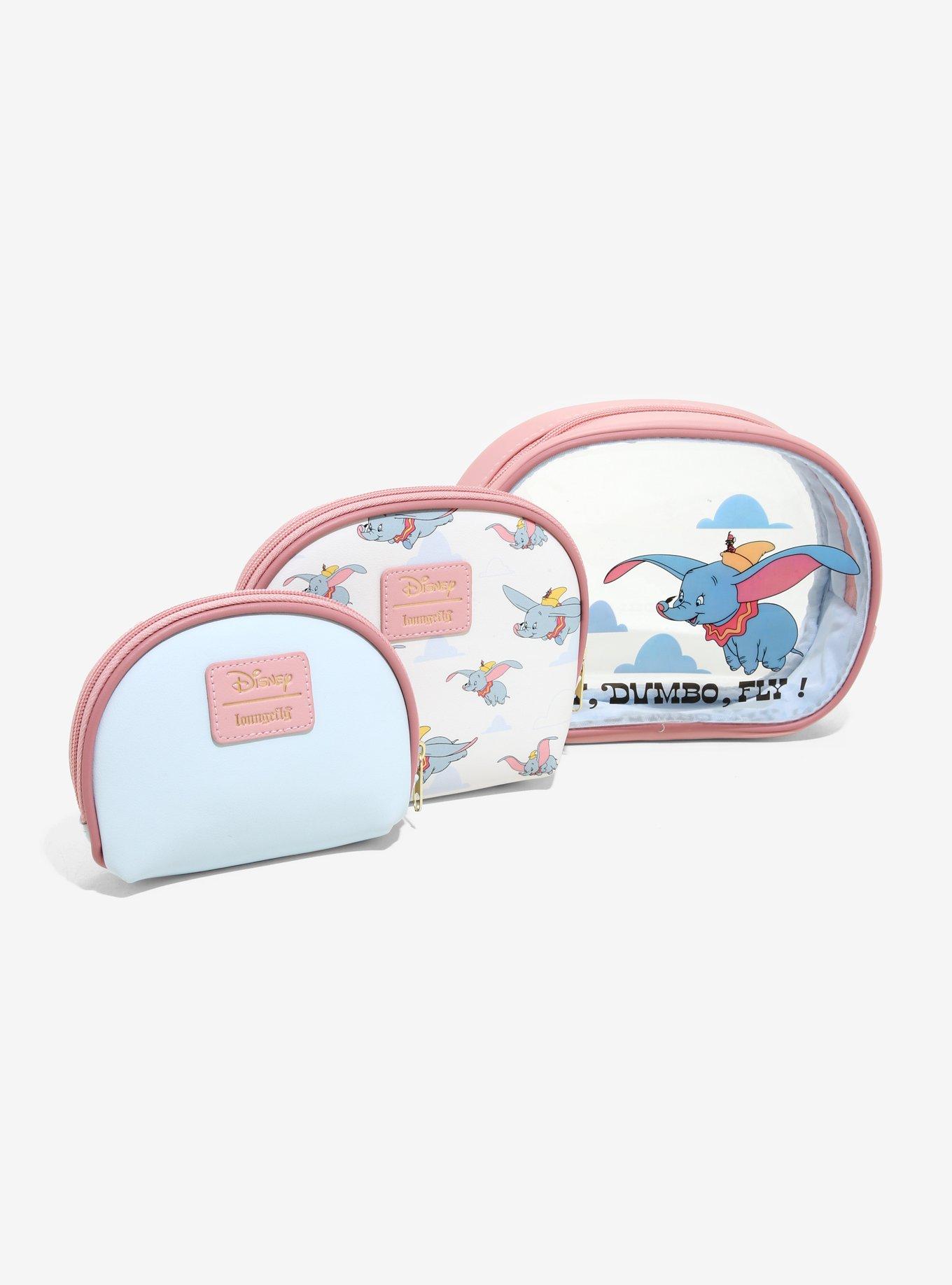Loungefly Disney Dumbo Cosmetic Bag Set, , alternate
