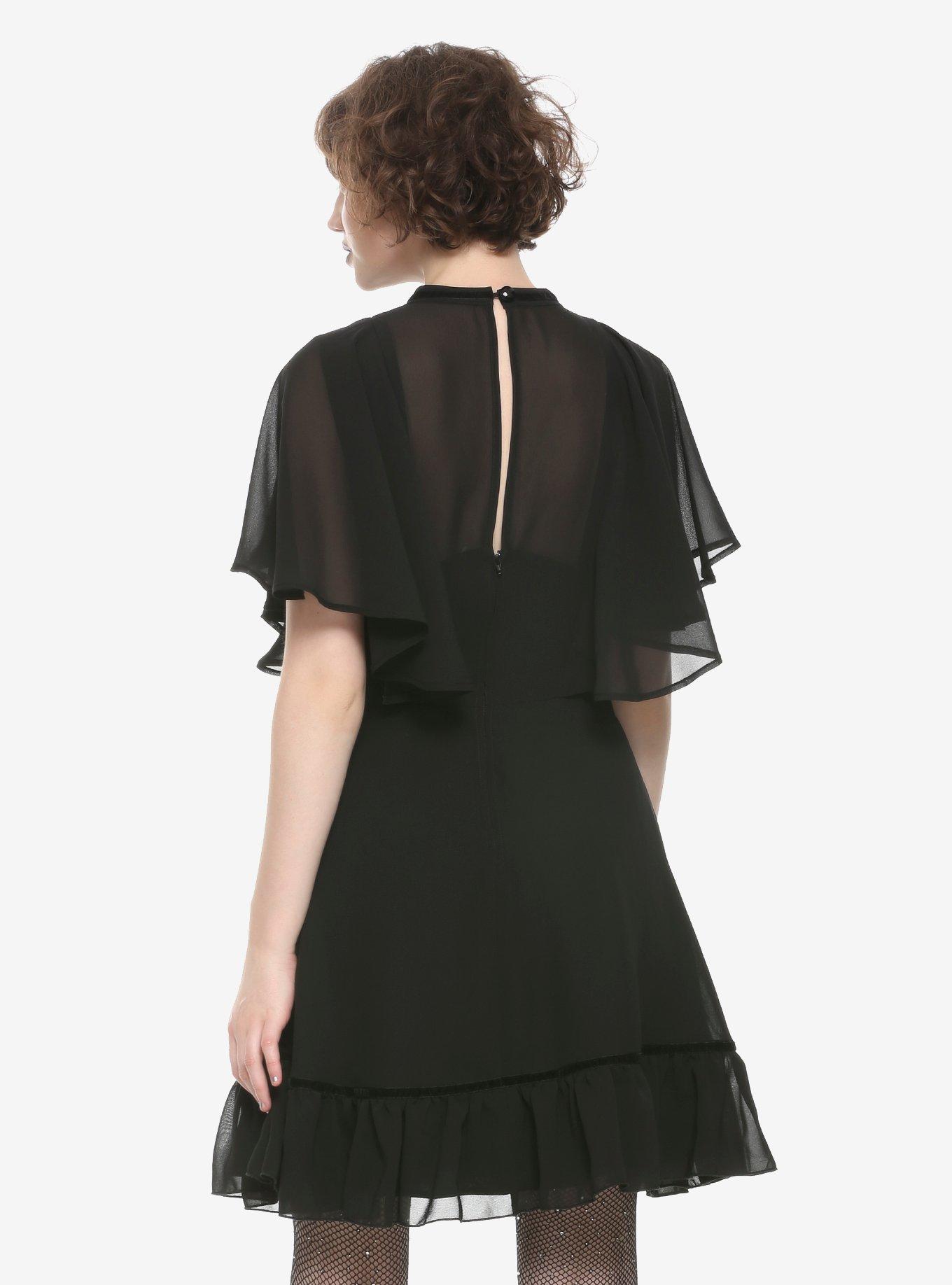 Hell Bunny Imperia Black Dress, , alternate