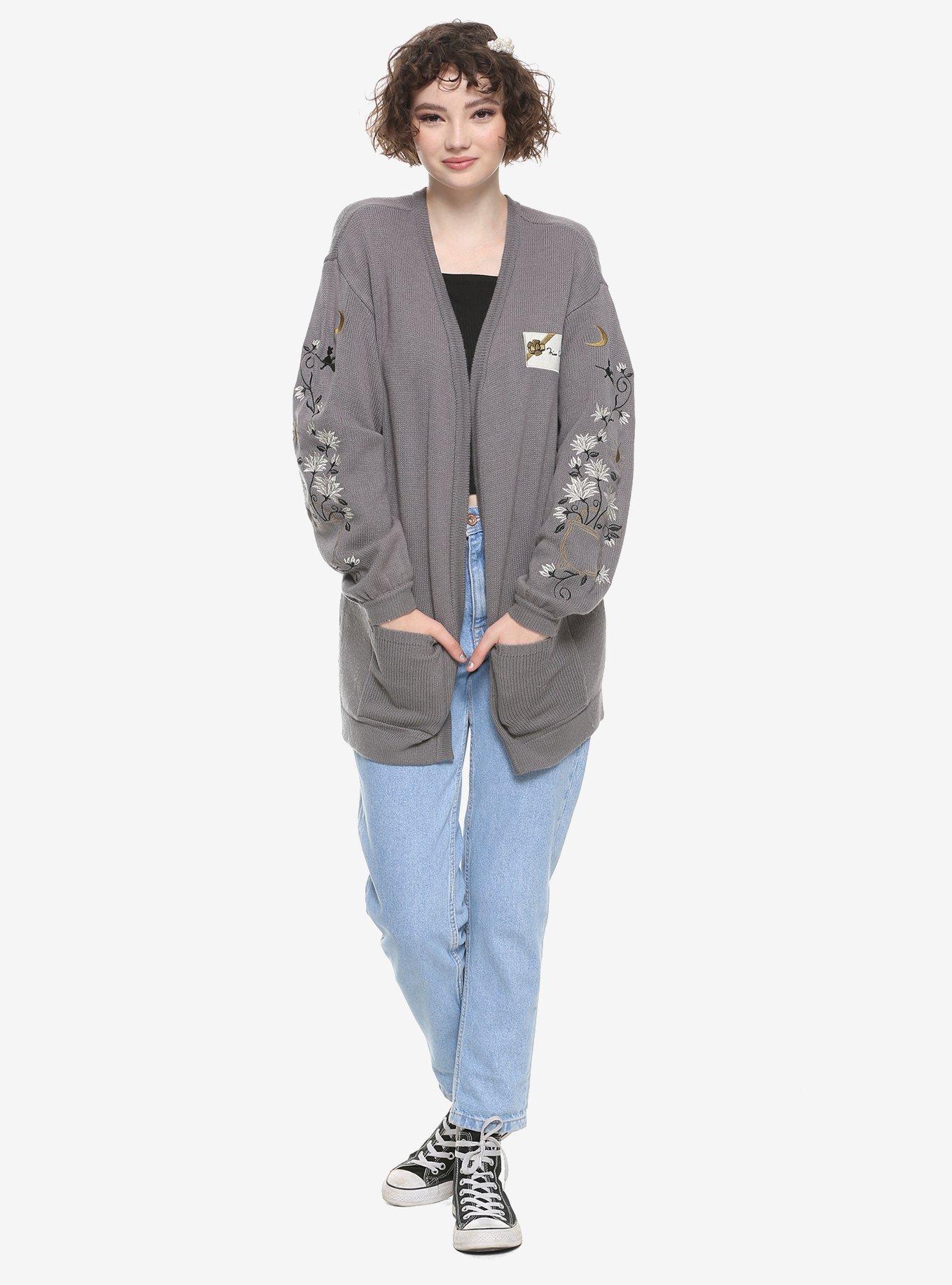 Studio Ghibli Kiki's Delivery Service Miss Witch Floral Cardigan, MULTI, alternate