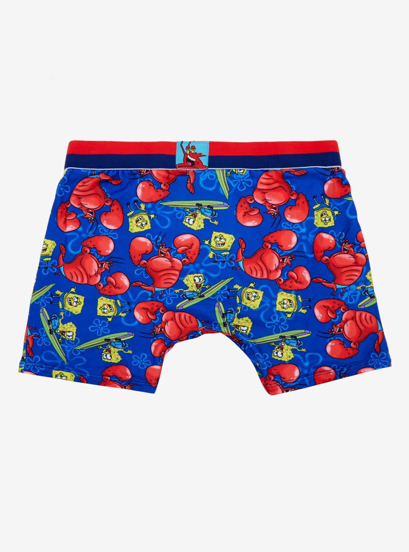 Spongebob Ripped Pants Boxer Briefs, , alternate