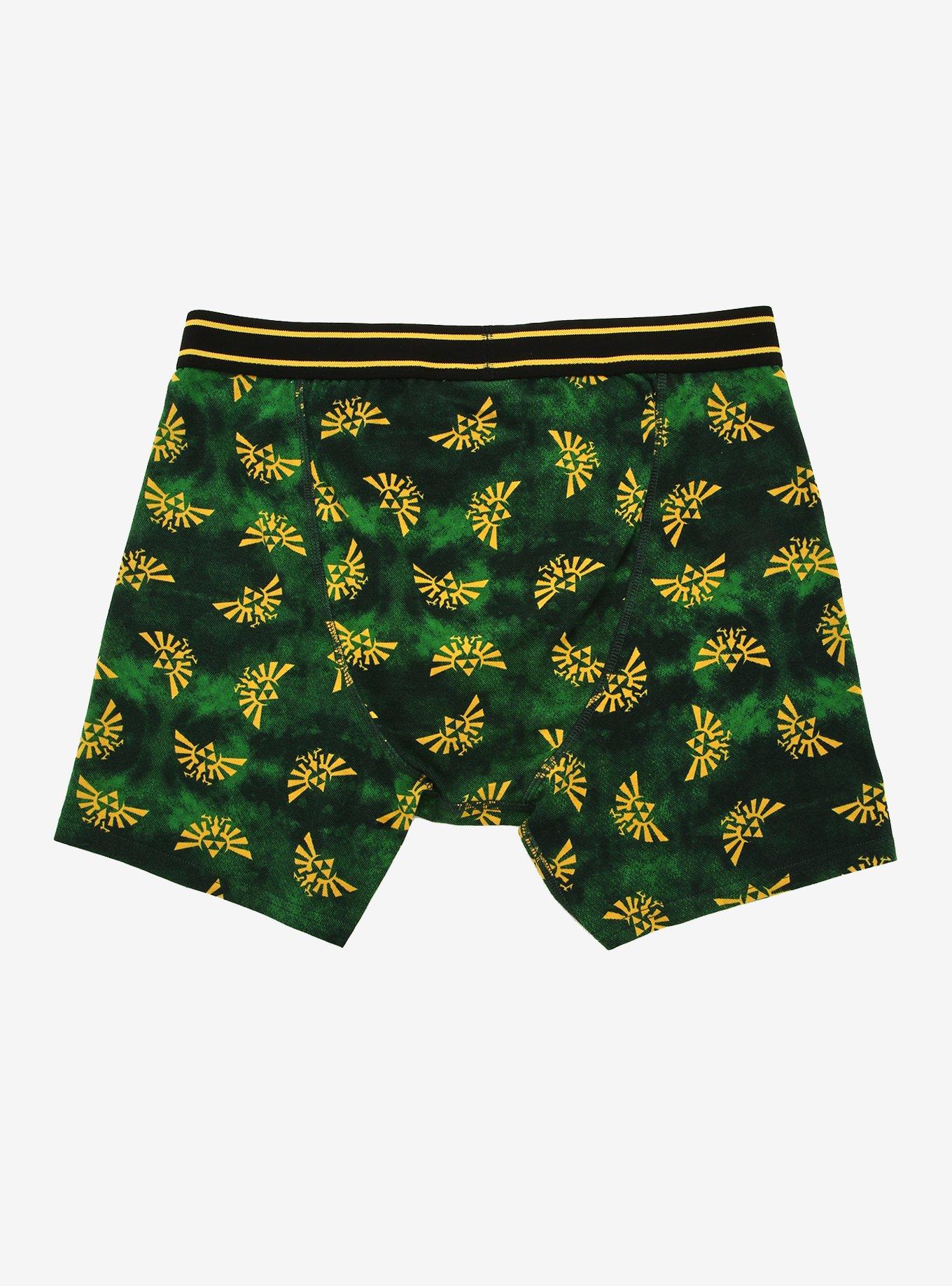 Nintendo The Legend of Zelda Hyrule Crest Boxer Briefs, , alternate