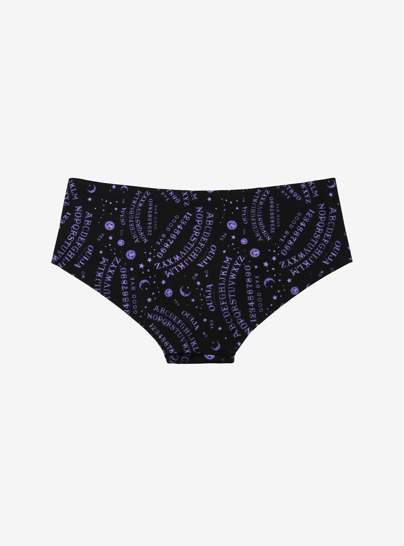 Ouija Purple & Black Hipster Panty, MULTI, alternate