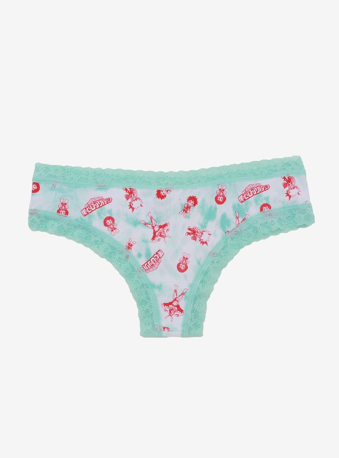My Hero Academia Chibi Characters Cheeky Lace Panty, MULTI, alternate