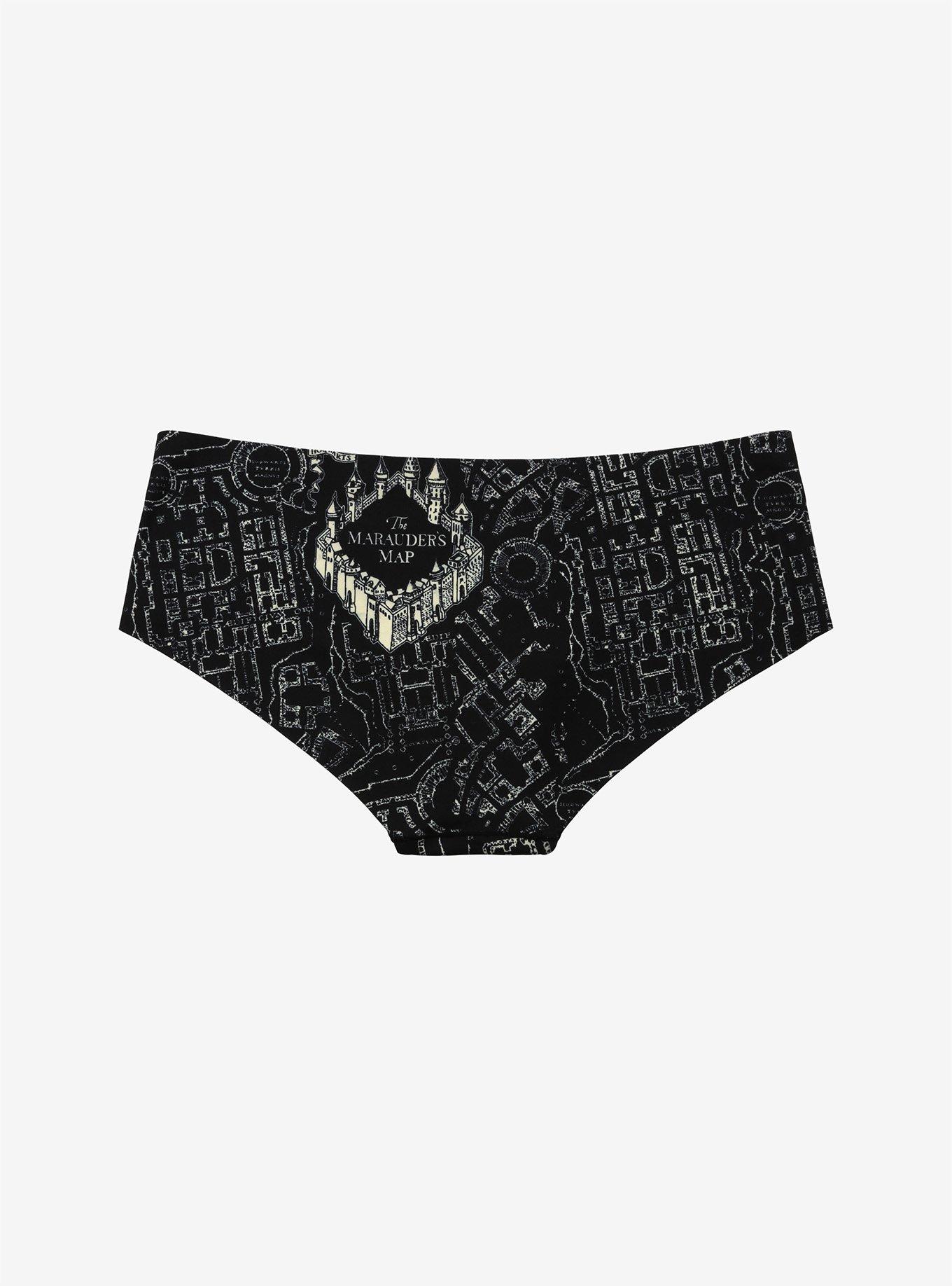 Harry Potter Marauder's Map Hipster Panty, , alternate