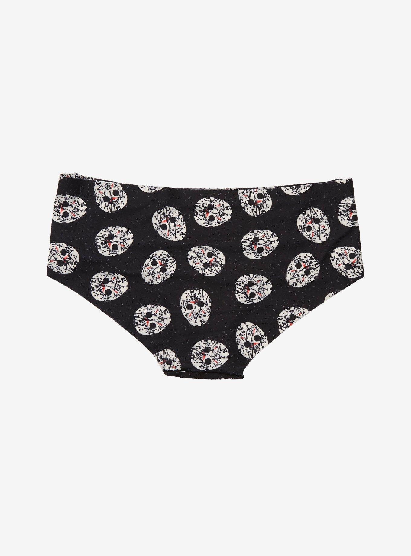 Jason Voorhees Hockey Mask Women's Hipster Panties New Cosplay Friday the  13th