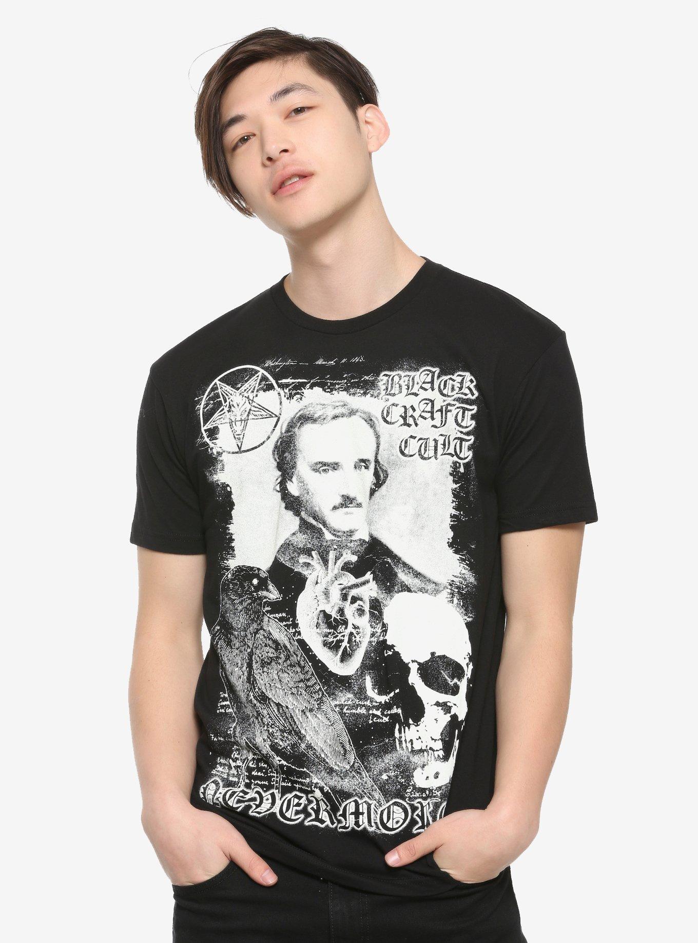 BlackCraft Nevermore Poe T-Shirt Hot Topic Exclusive, , alternate
