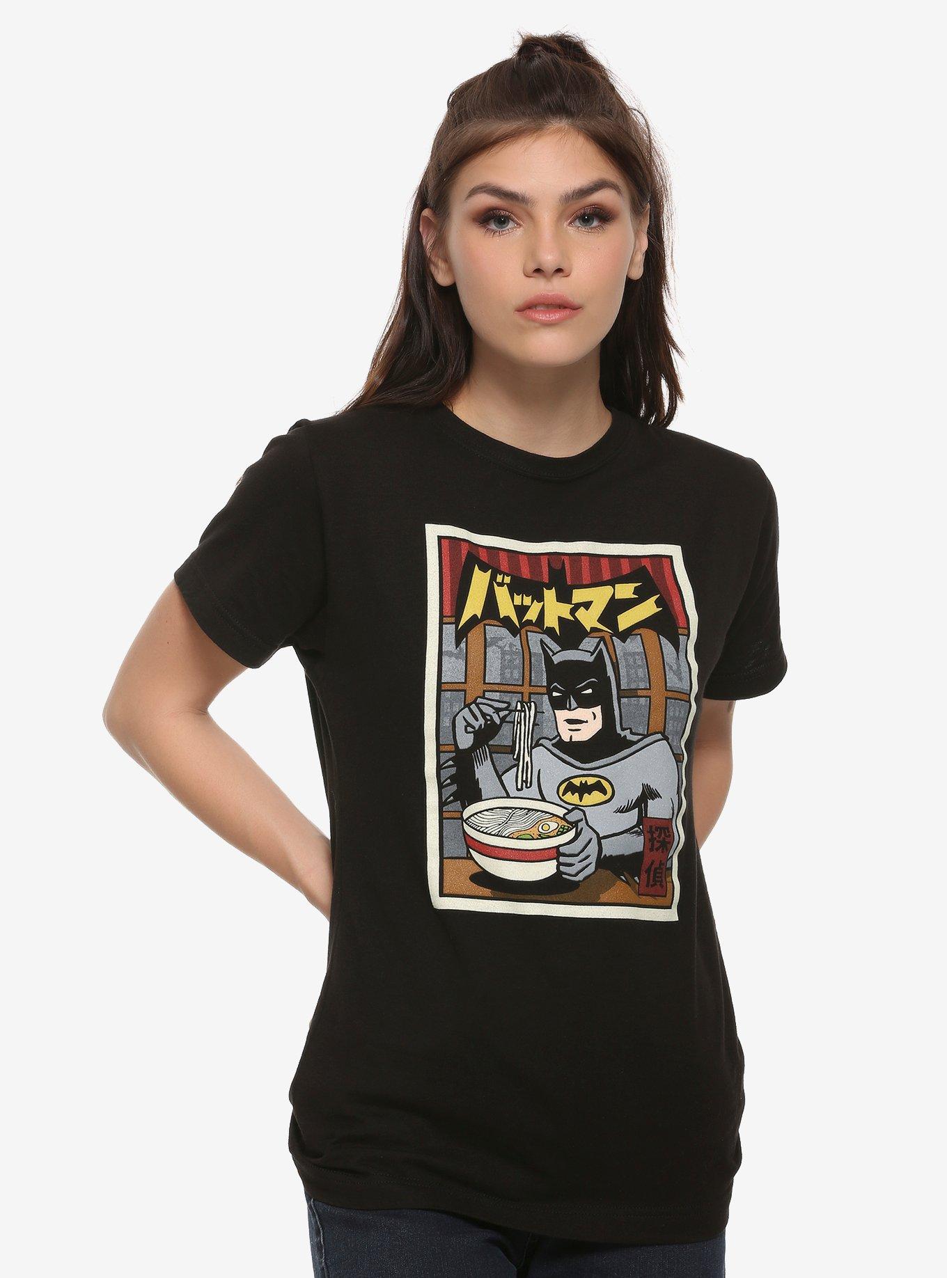 DC Comics Batman and Ramen T-Shirt - BoxLunch Exclusive, , alternate